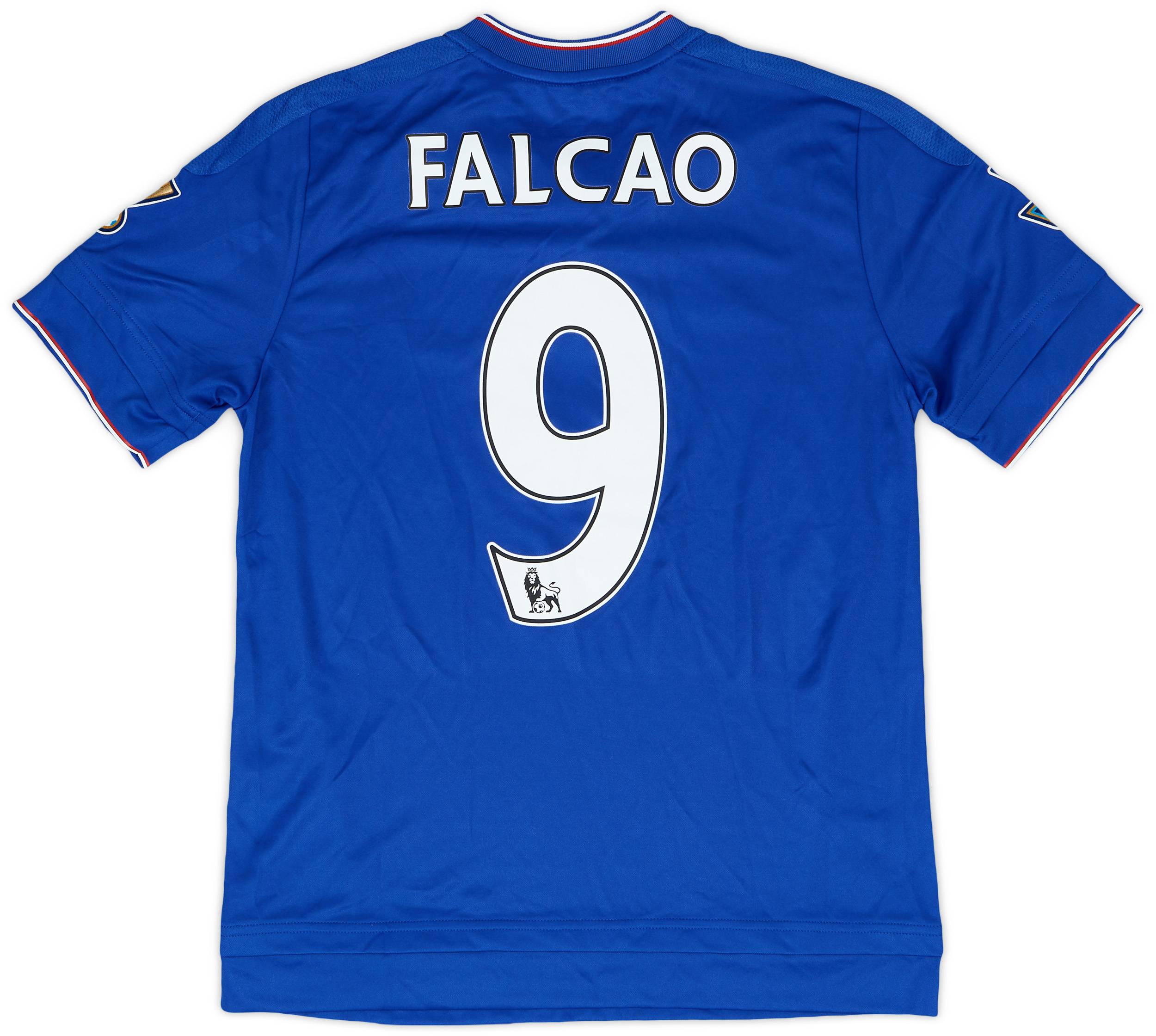 2015-16 Chelsea Home Shirt Falcao #9 (L.Boys)