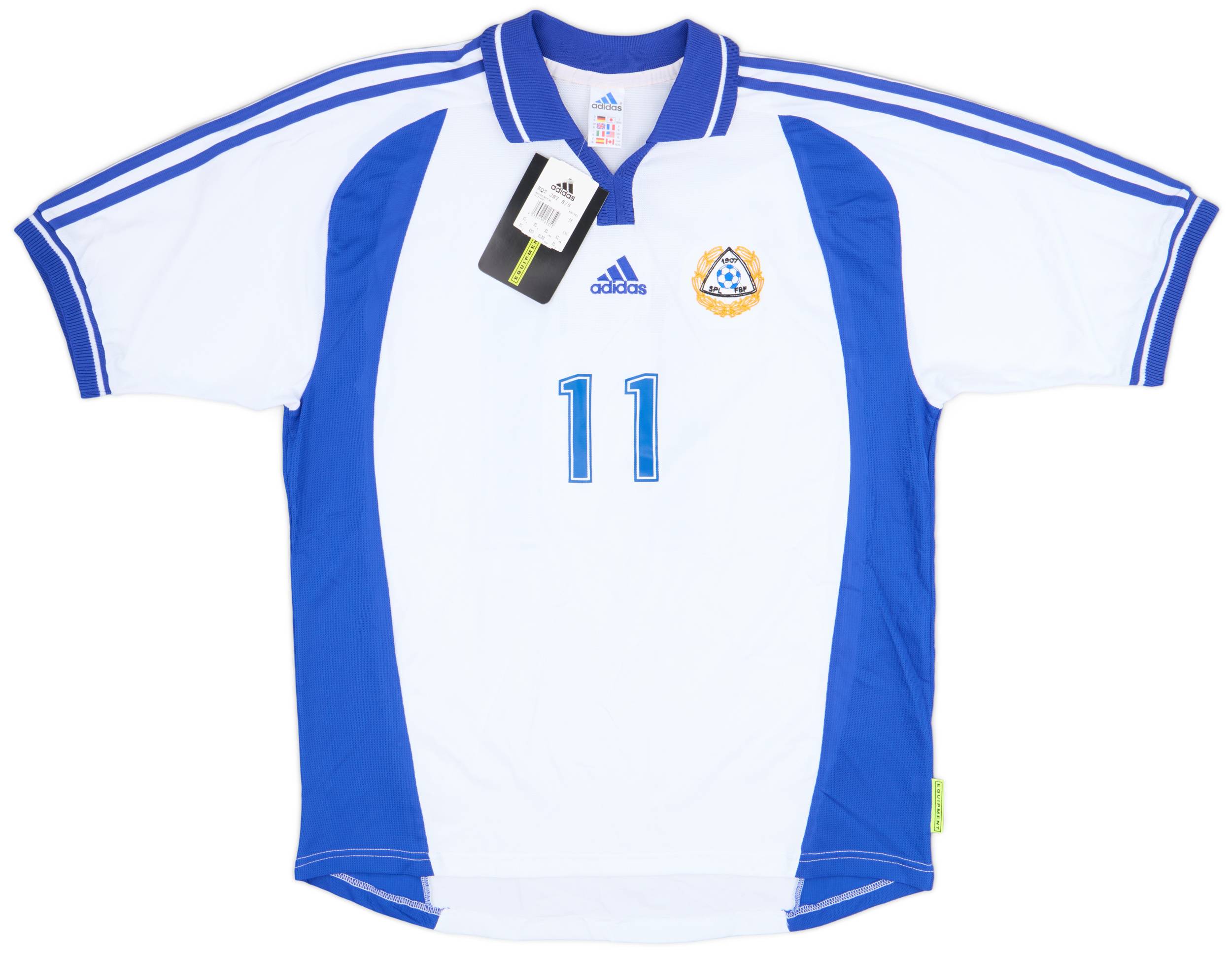 2000-02 Finland Player Issue Home Shirt #11 (XL)