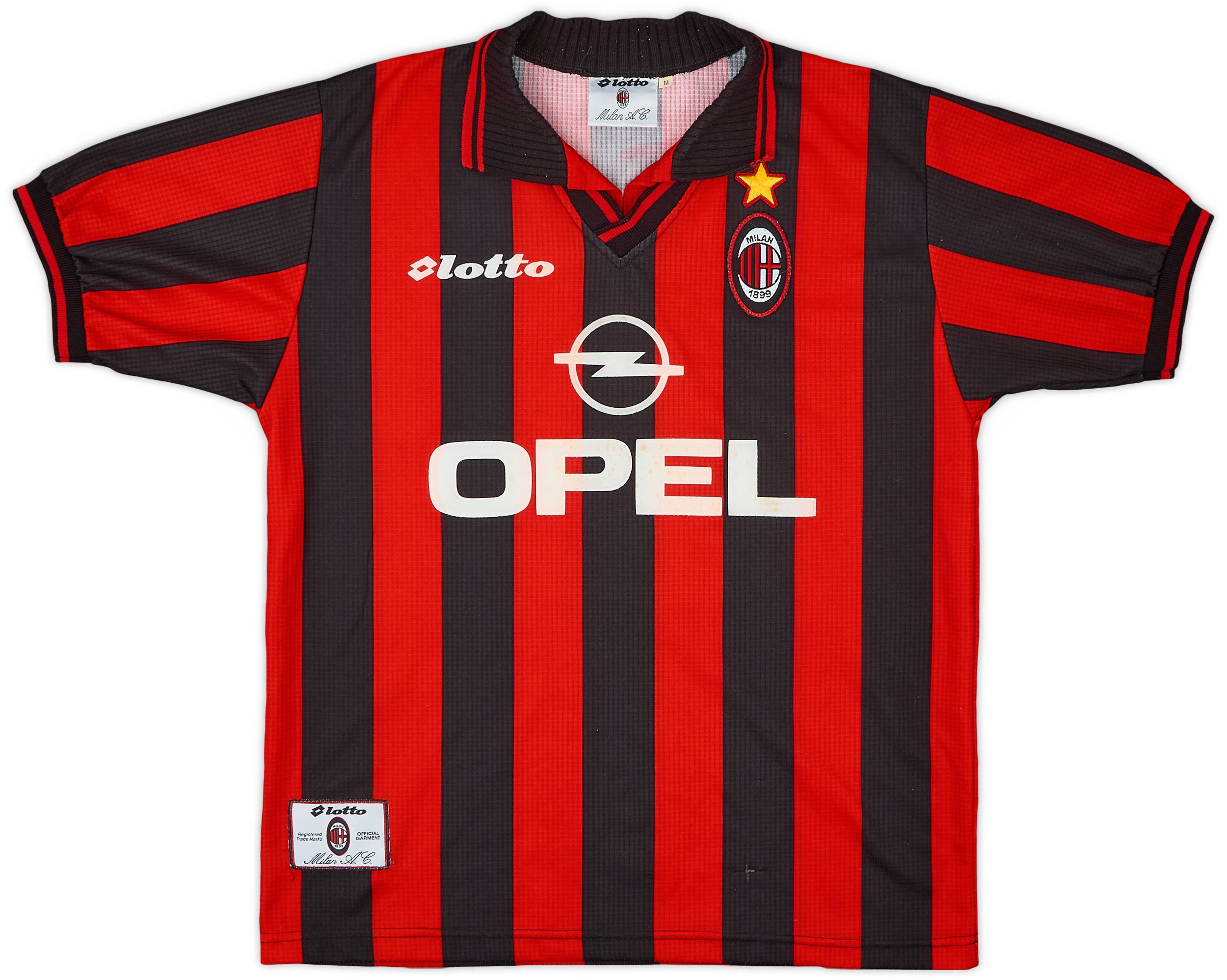 1997-98 AC Milan Home Shirt - 3/10 - (M)