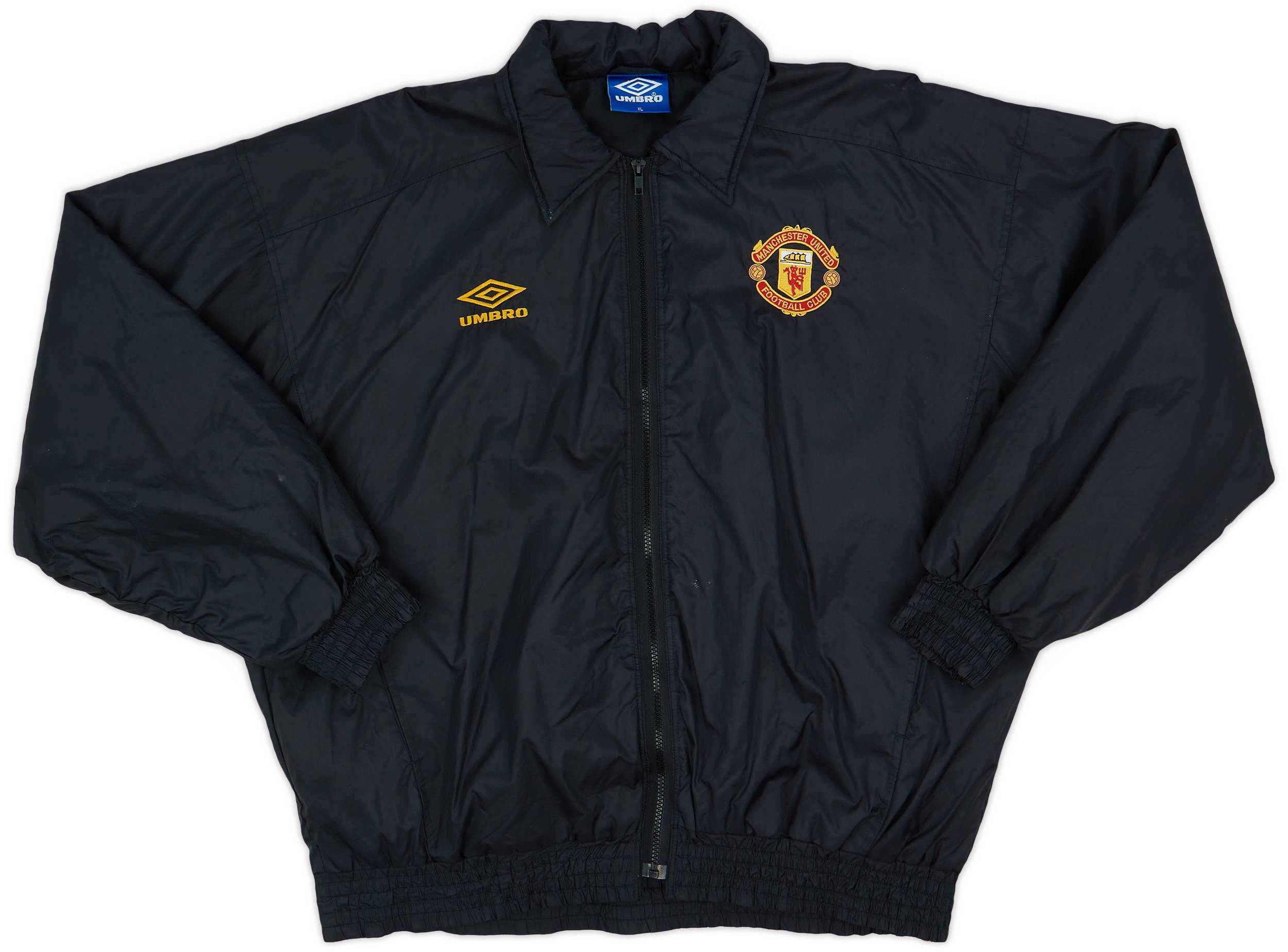 1993 94 Manchester United Umbro Bomber Jacket 8 10 XL