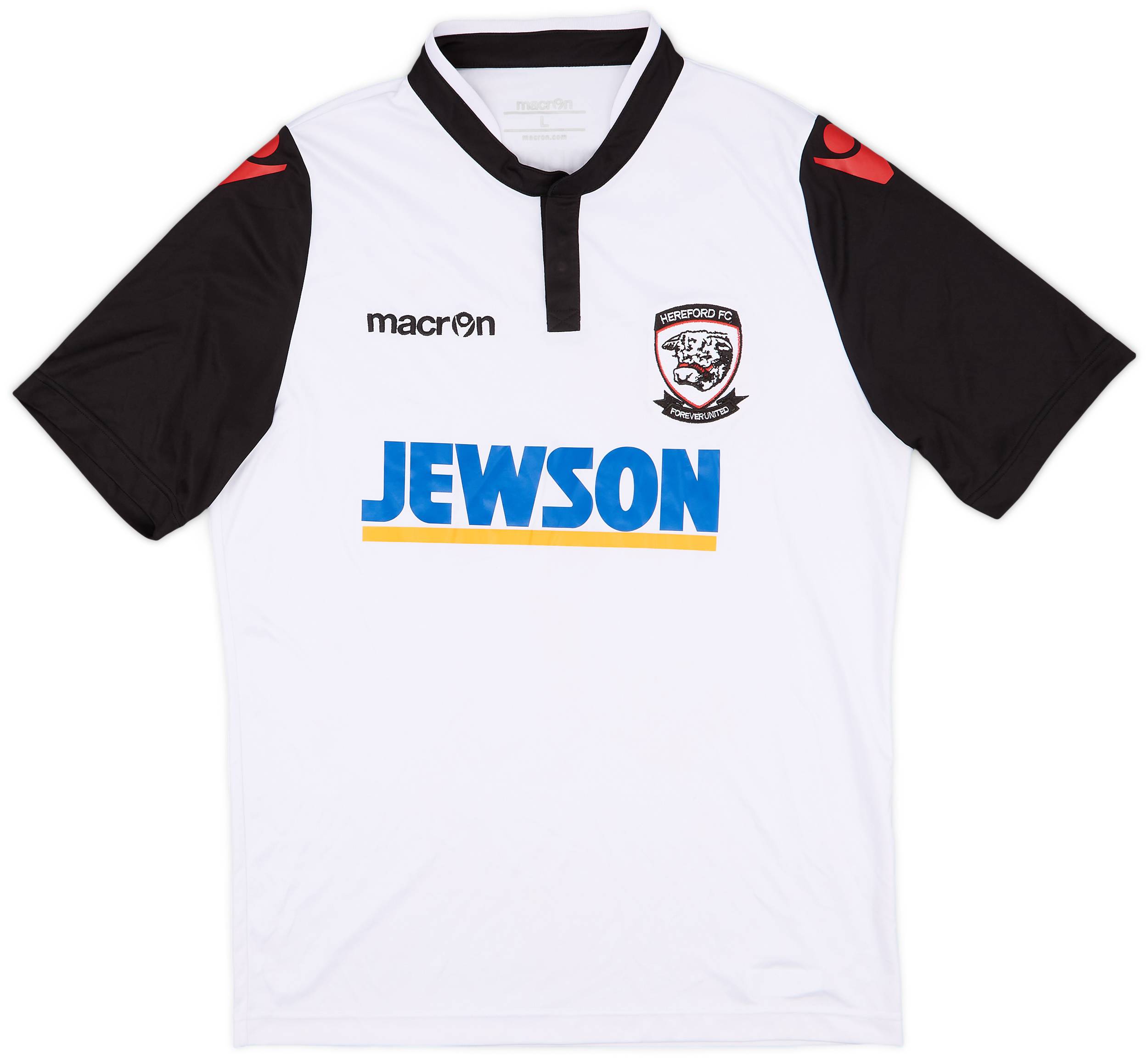 2017-18 Hereford United Home Shirt - 7/10 - (L)