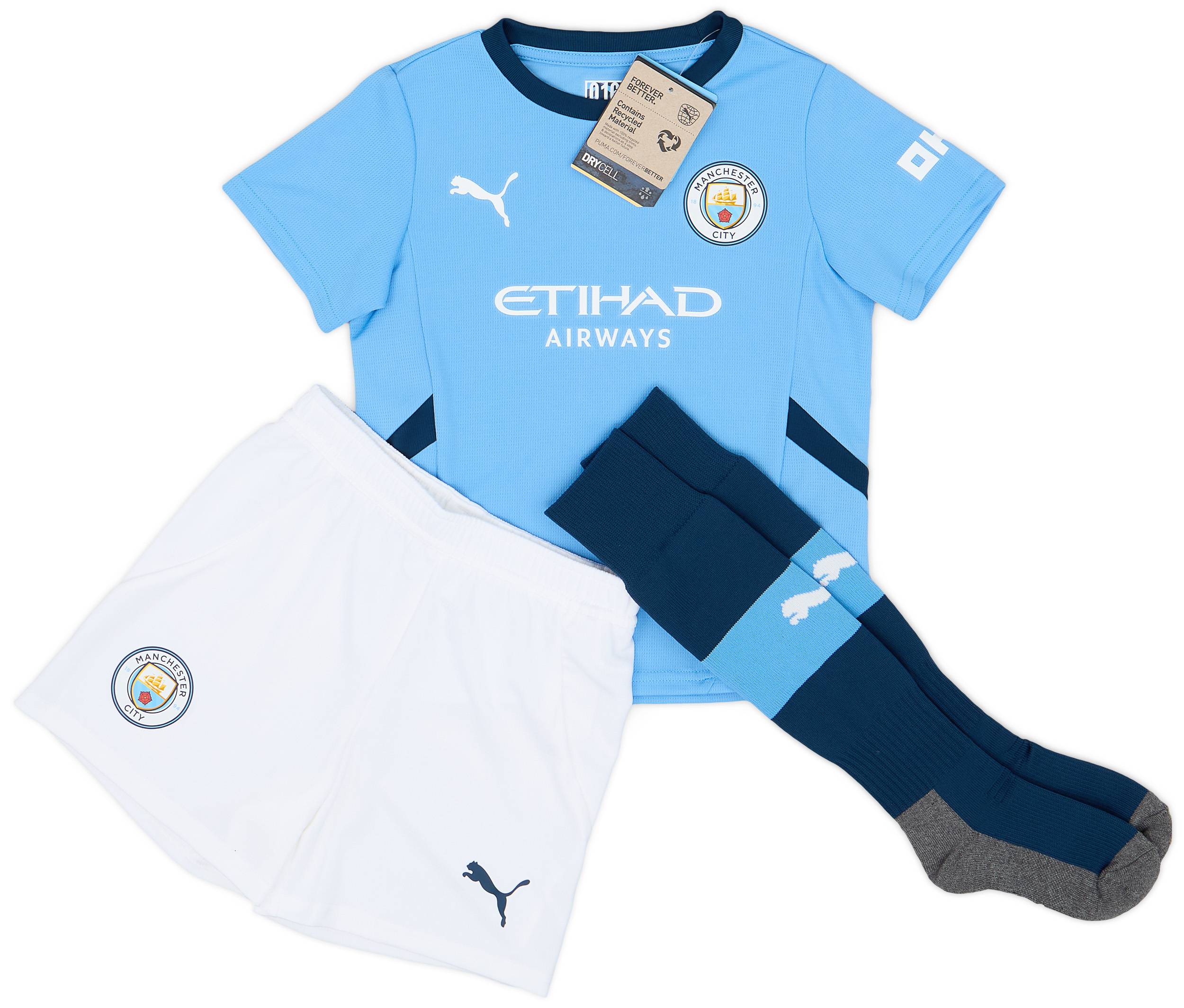 2024-25 Manchester City Home Full Kit (Little Kids)