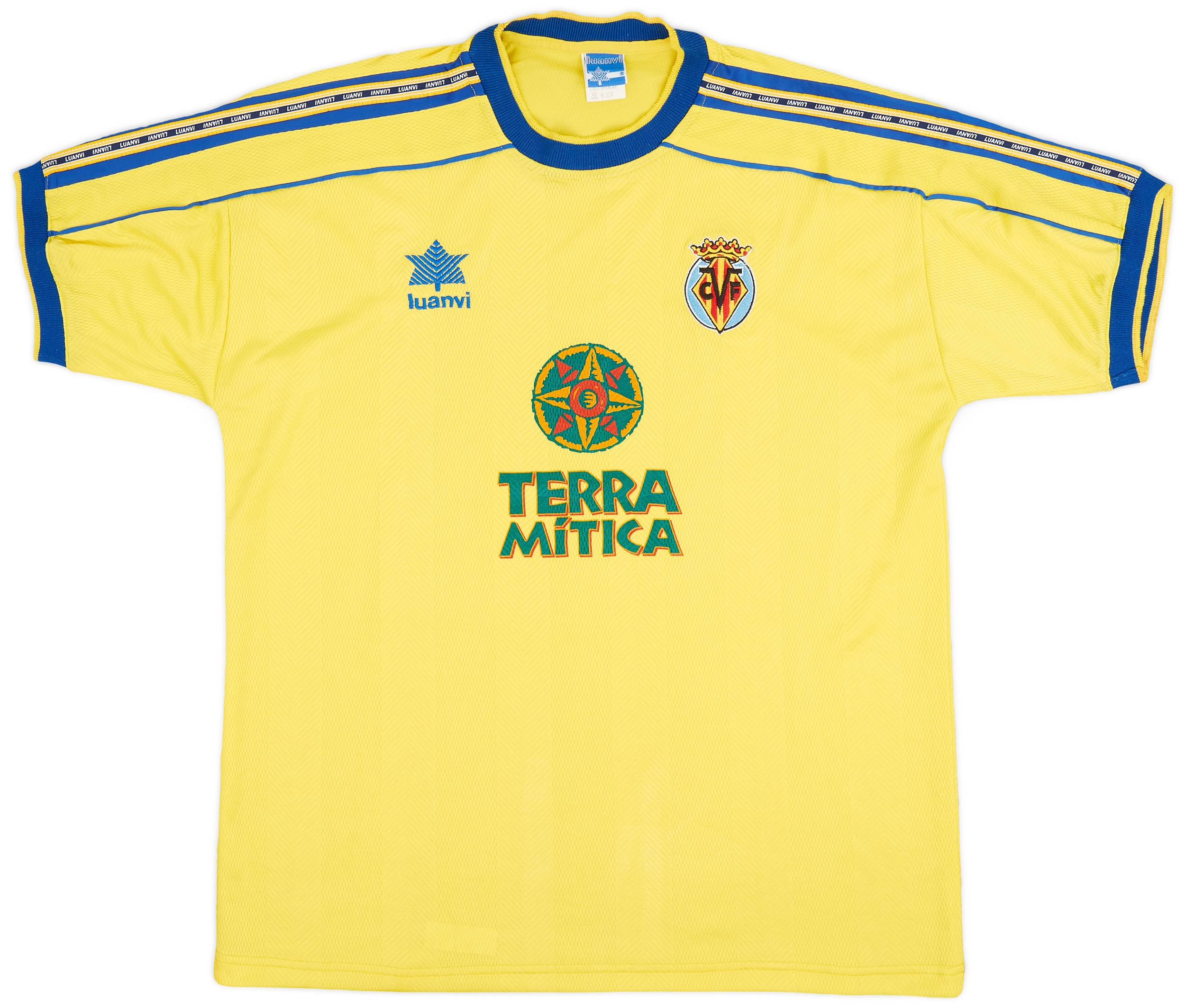 1997-99 Villarreal Home Shirt - 8/10 - (L)