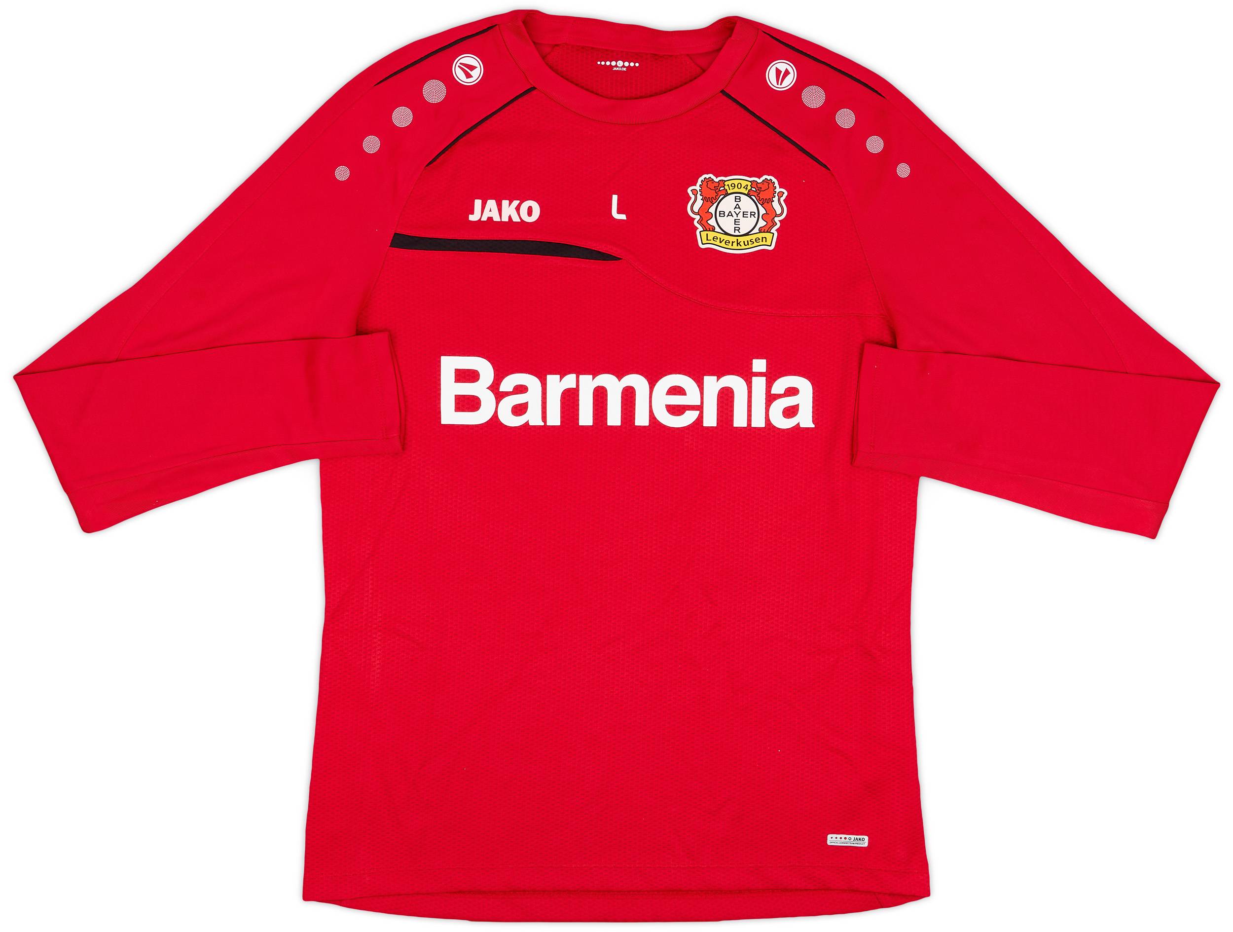 2019-20 Bayer Leverkusen Jako Staff Issue Sweat Top - 8/10 - (L)
