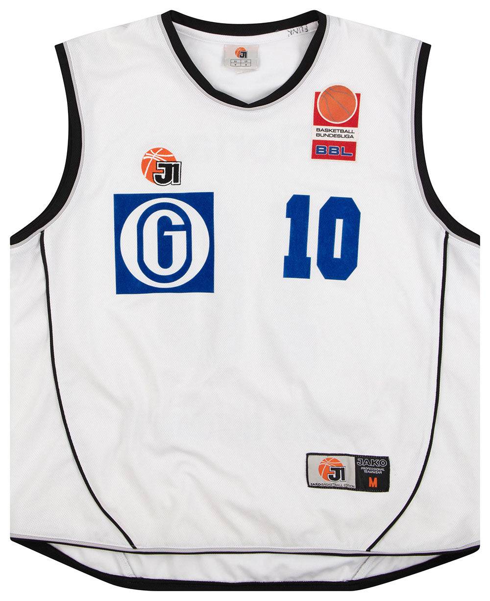 2000s Giants Nordlingen Basketball Florian #10 Jako Jersey (Home) M