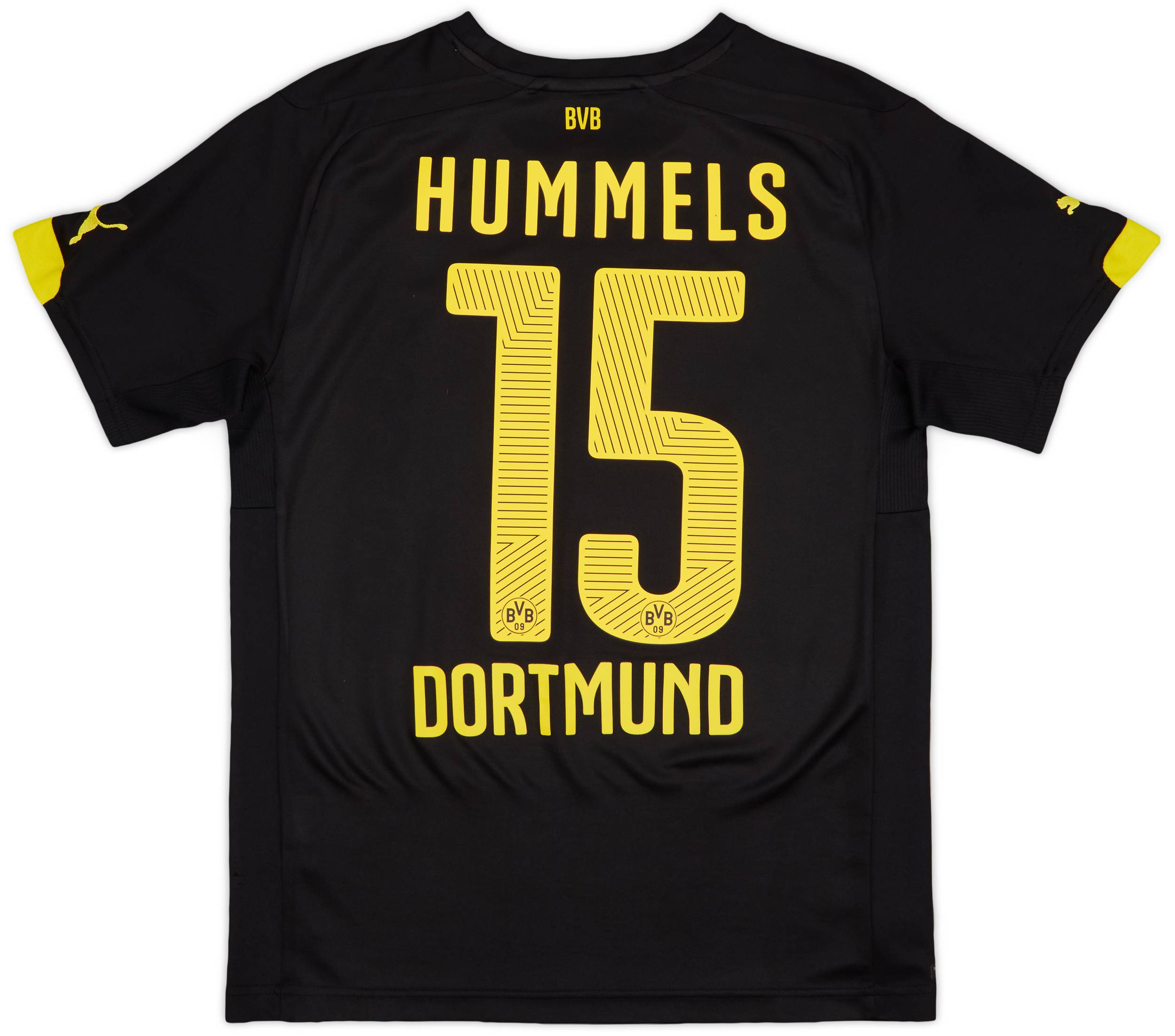 2014-16 Borussia Dortmund Away Shirt Hummels #15 - 9/10 - (S)