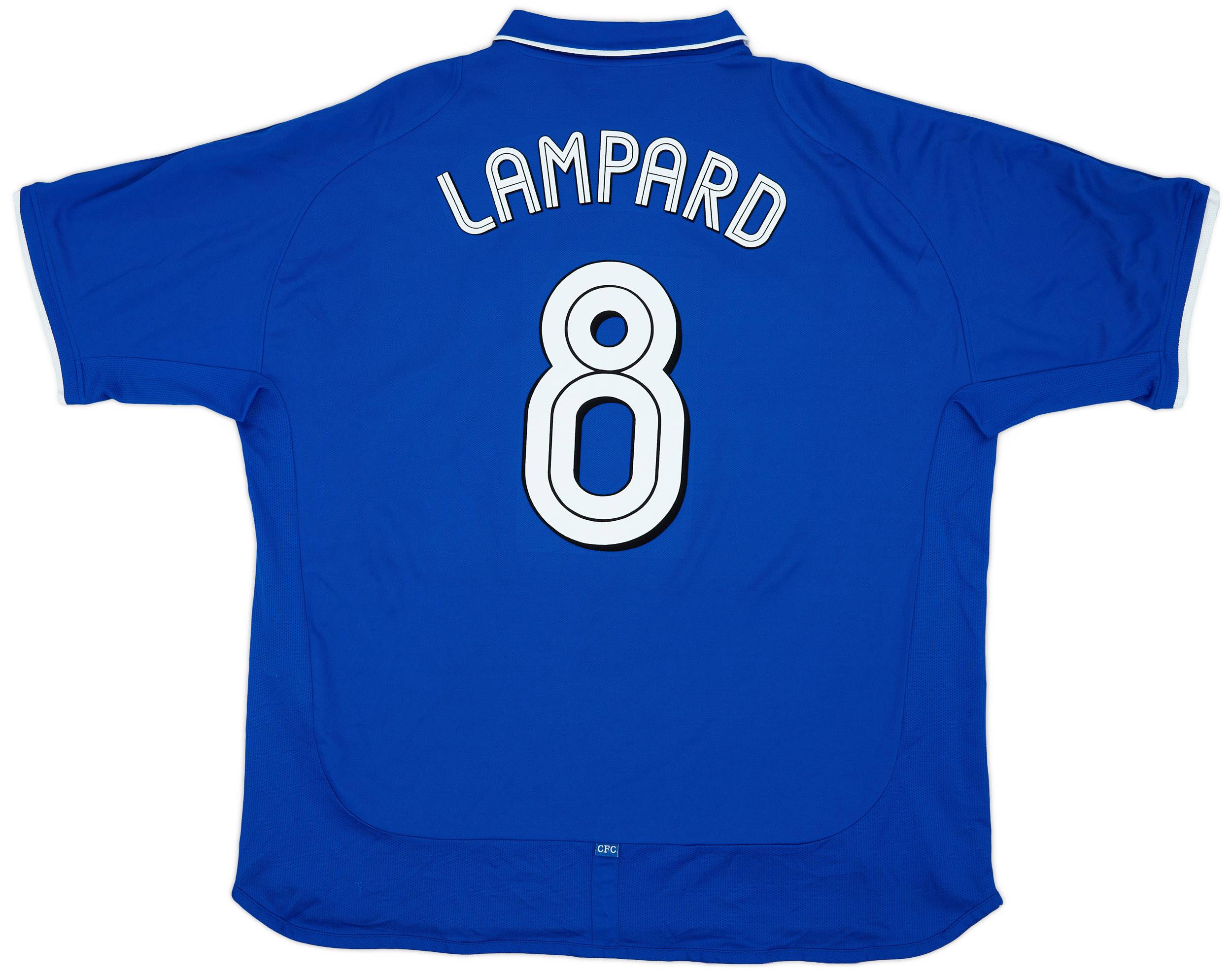 2001-03 Chelsea Home Shirt Lampard #8 - 8/10 - (XXL)