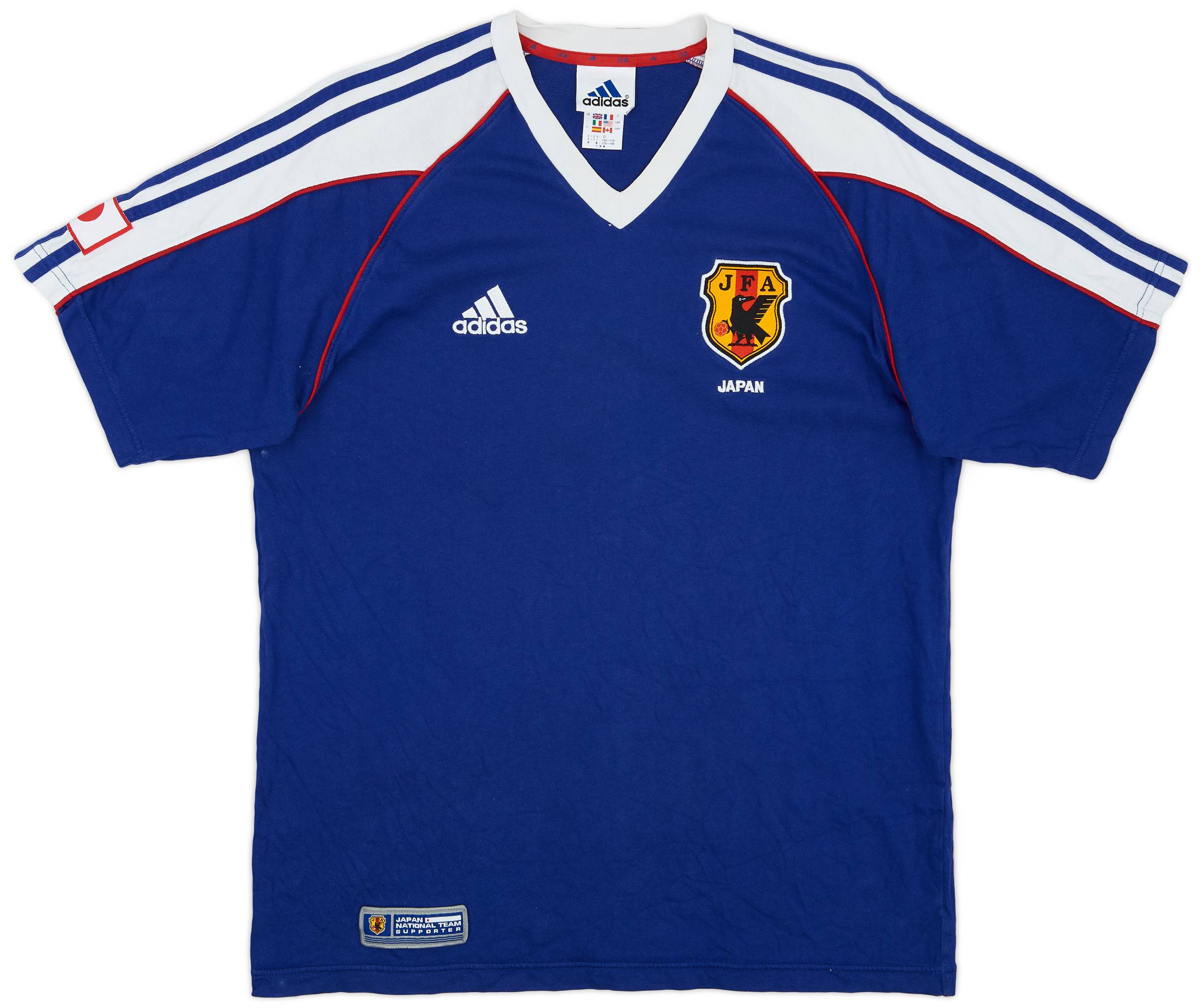 2001-02 Japan adidas T-Shirt - 8/10 - (L)