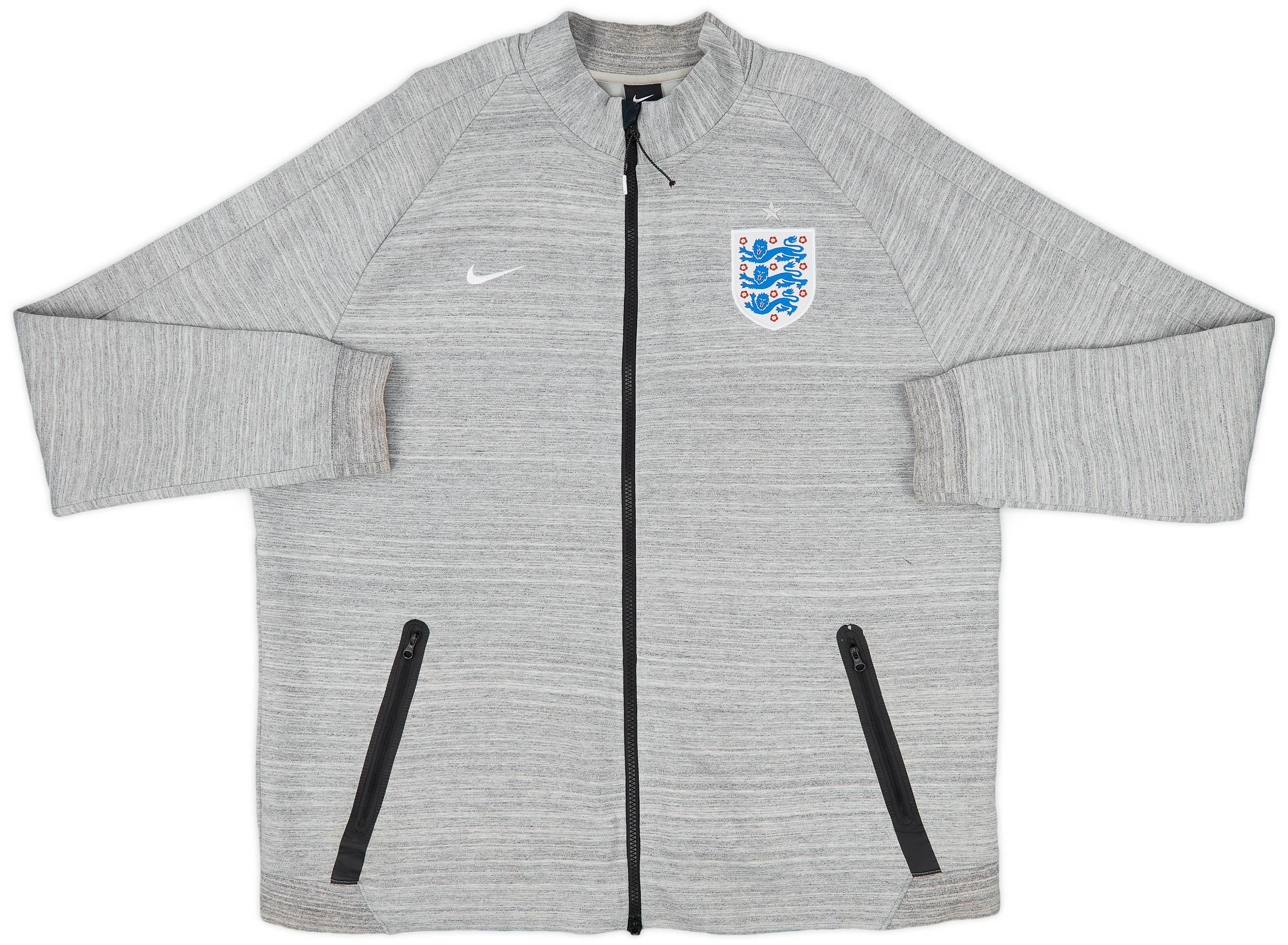 2014-15 England Nike Track Jacket - 8/10 - (XXL)