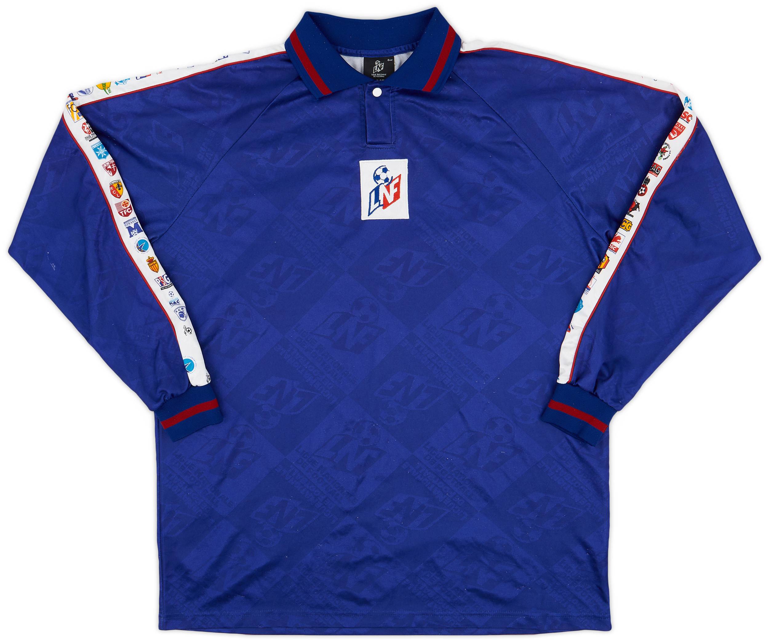 1998-99 LNF Championnat D1-D2 National Football League L/S Shirt - 8/10 - (XL)