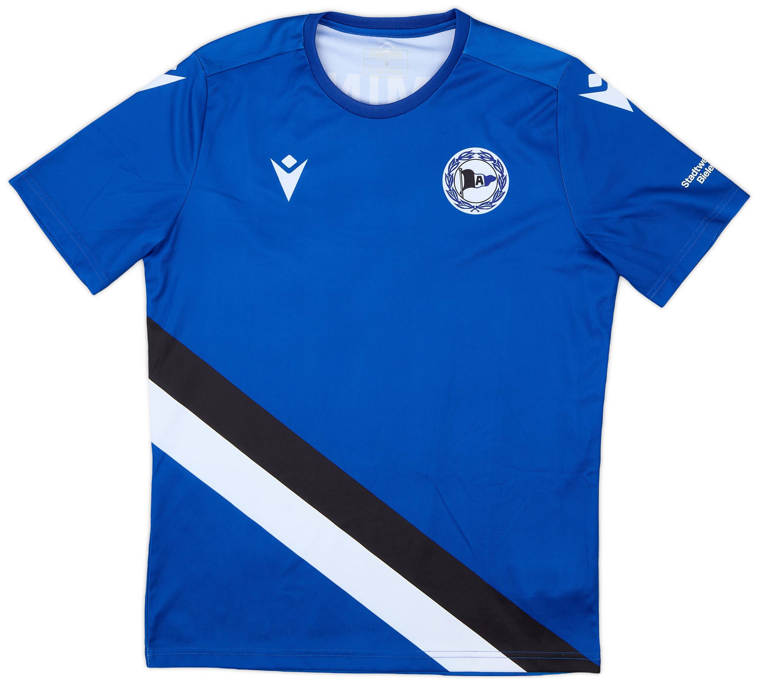 2020-21 Arminia Bielefeld Macron 'Fussballschule' Training Shirt - 9/10 - (S)