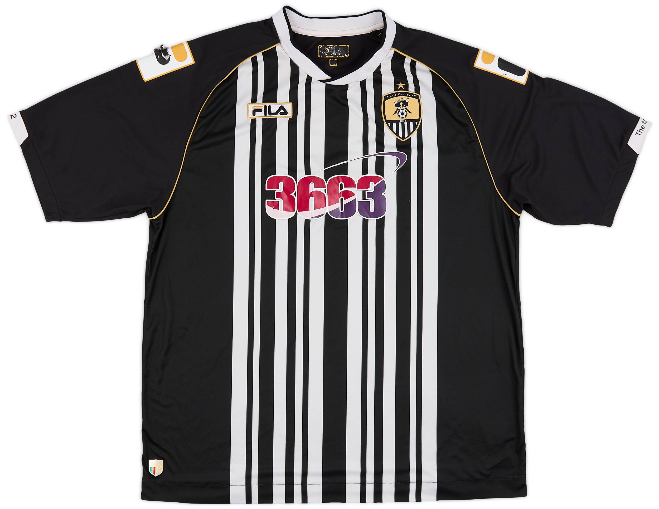2013-14 Notts County Home Shirt - 4/10 - (3XL)