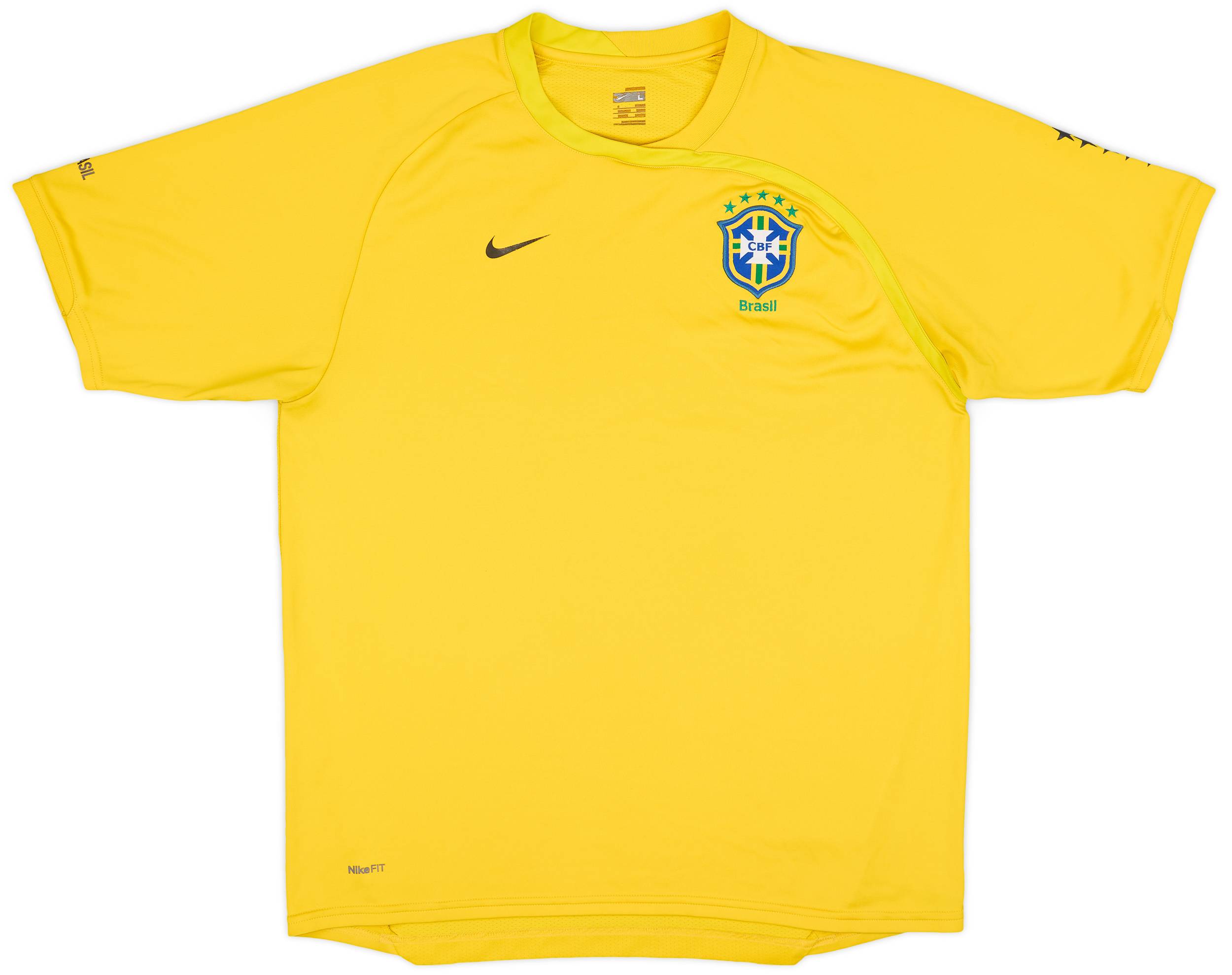 2008-09 Brazil Nike Training Shirt - 5/10 - (L)