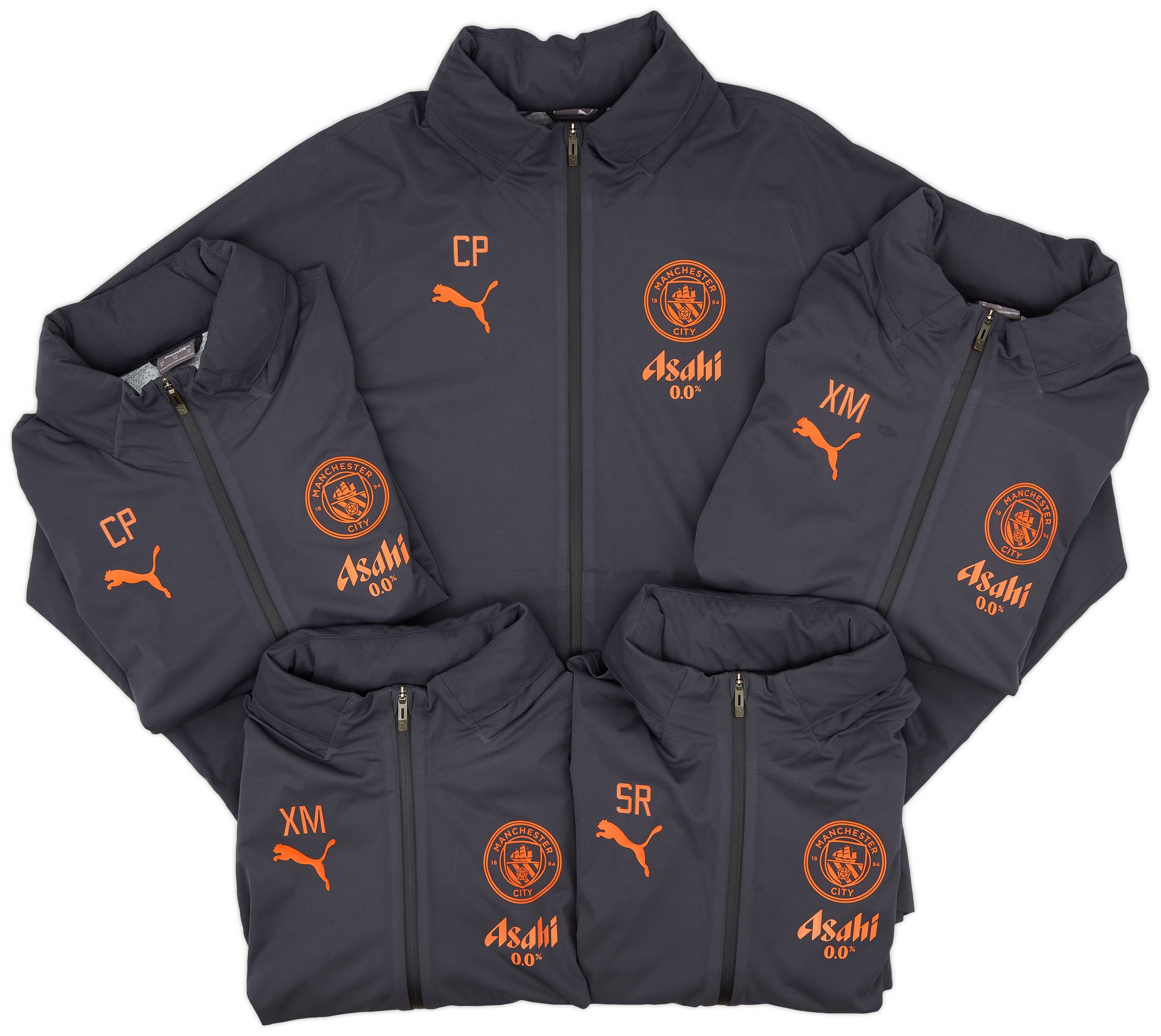 2023-24 Manchester City Staff Issue Rain Jacket # - 9/10