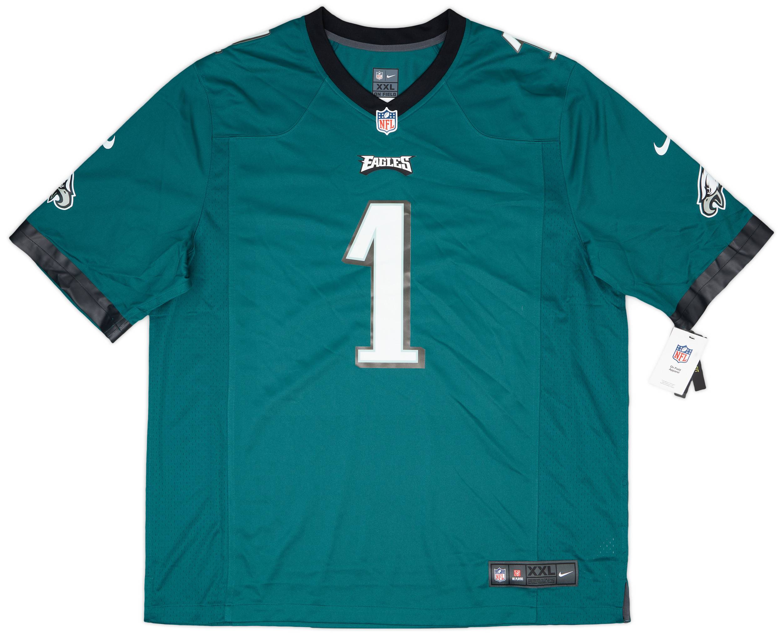 2020-24 Philadelphia Eagles Hurts #1 Nike Game Home Jersey (XXL)