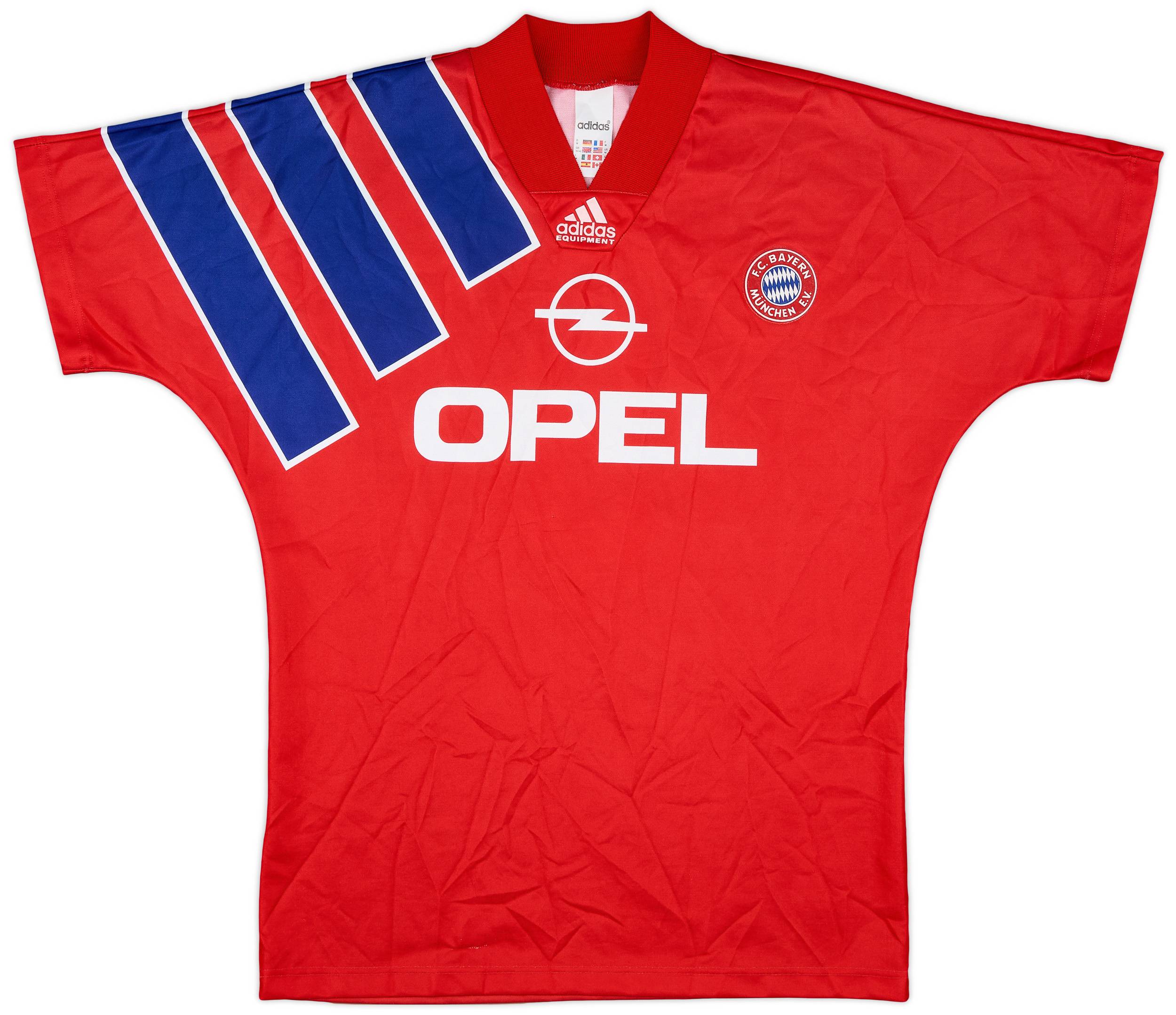 1991-93 Bayern Munich Home Shirt #9 - 9/10 - (M/L)