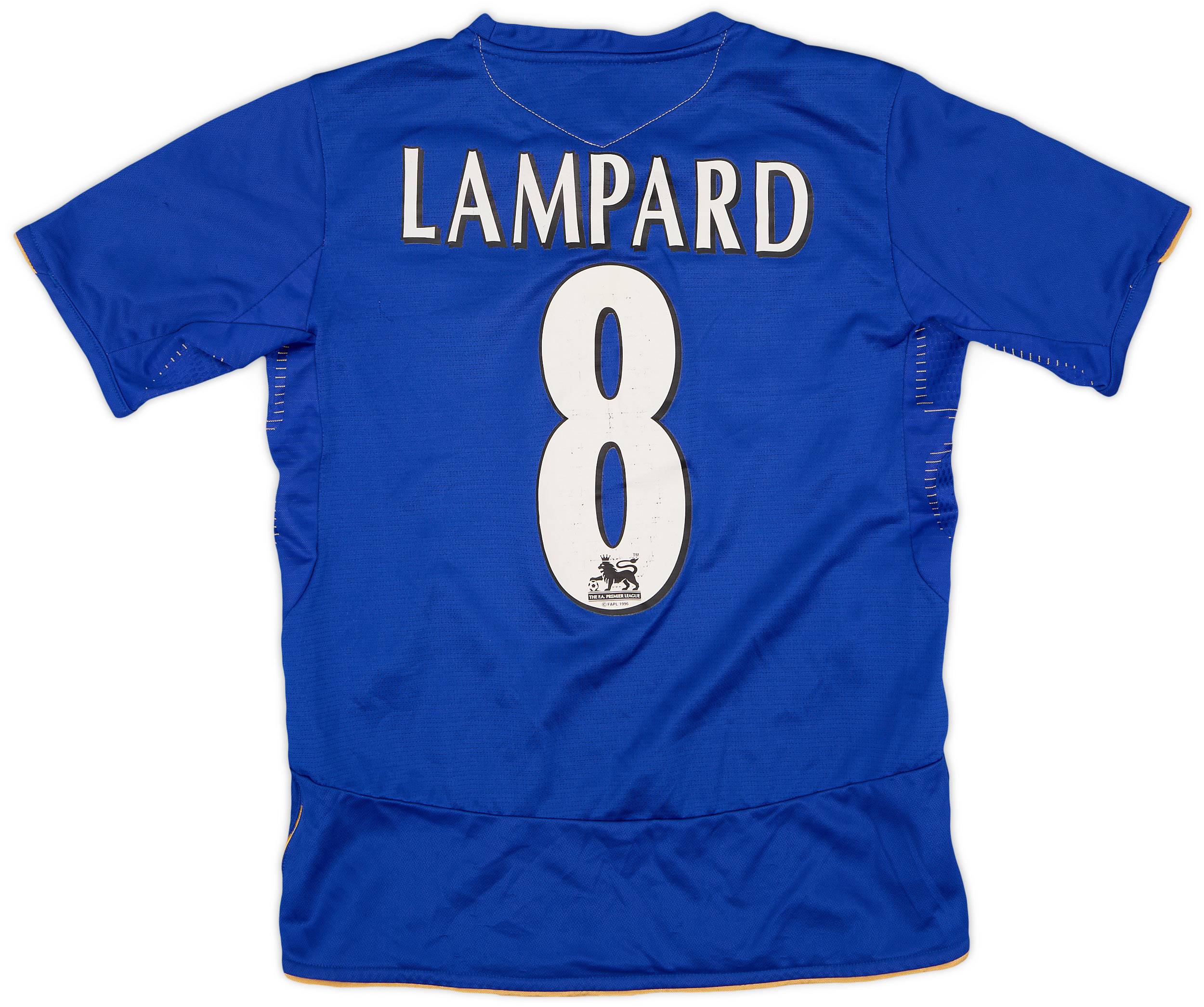 2005-06 Chelsea Centenary Home Shirt Lampard #8 - 6/10 - (L.Boys)