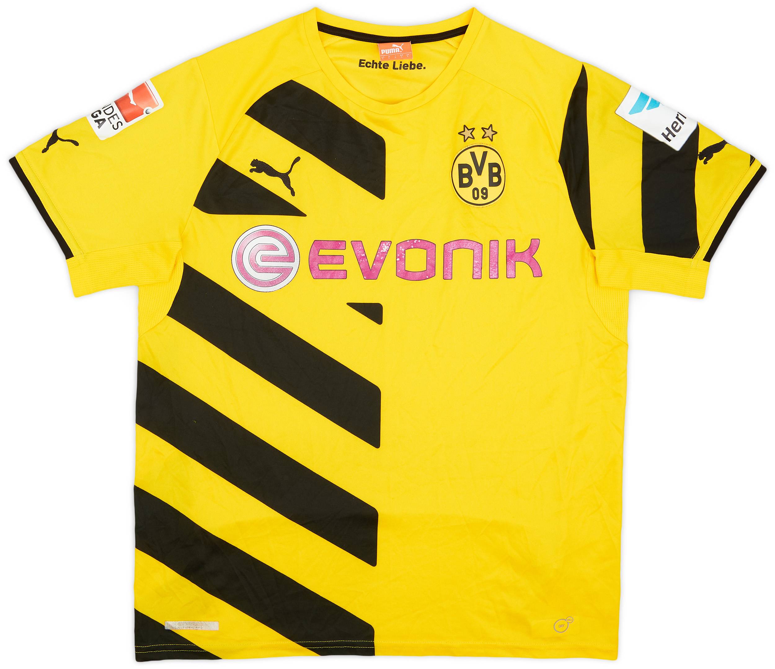 2014-15 Borussia Dortmund Home Shirt - 5/10 - (L)