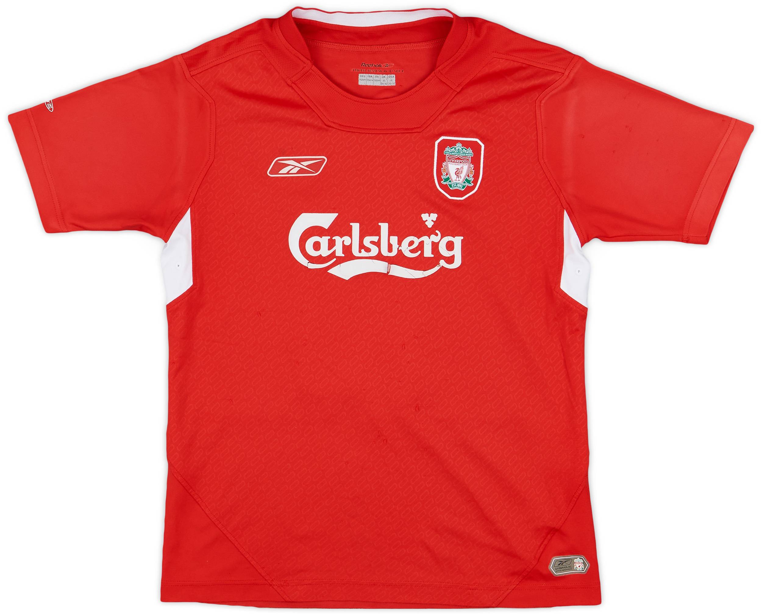 2004-06 Liverpool Home Shirt Luis Garcia #10 - 4/10 - (L.Boys)