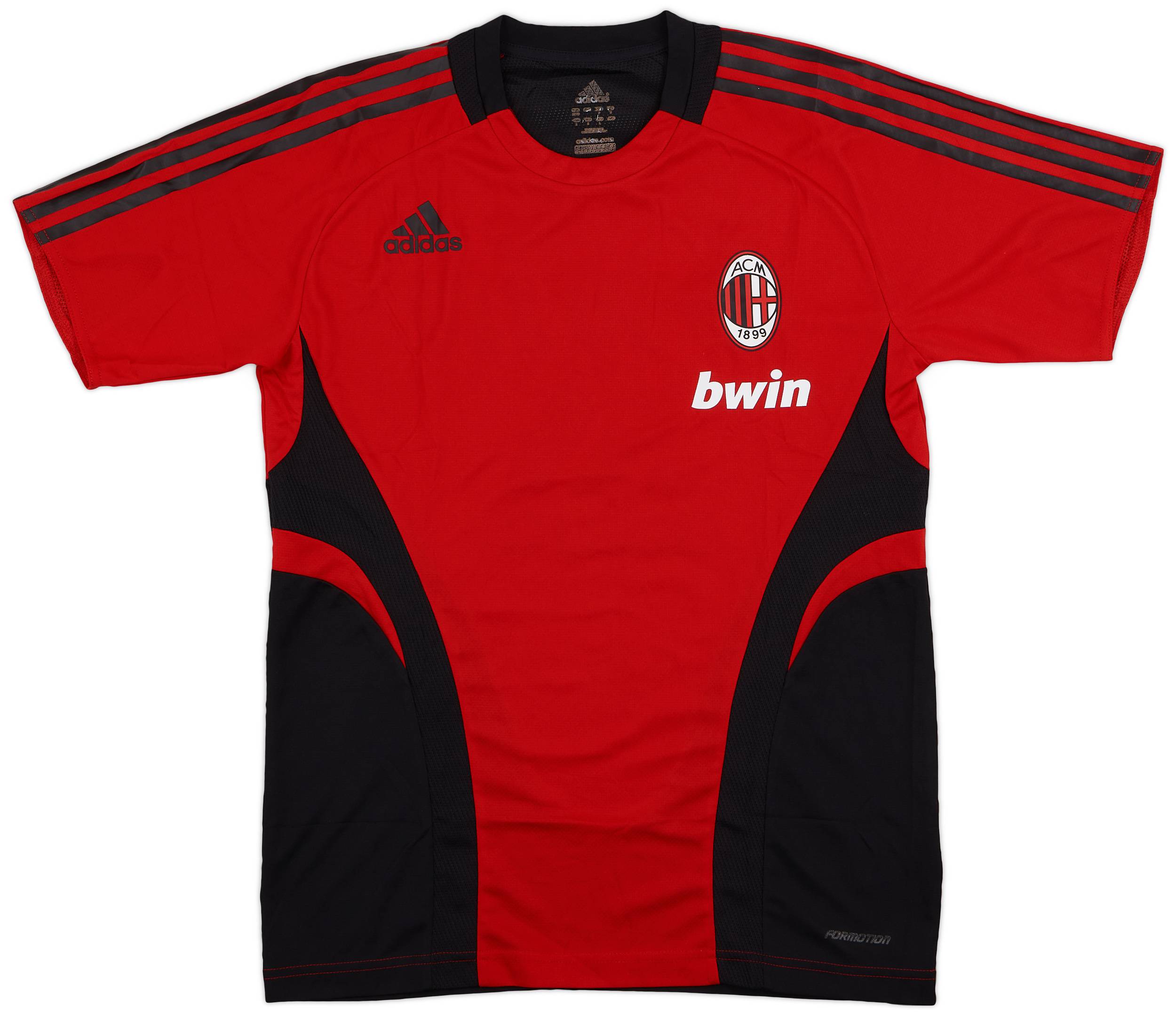 2008-09 AC Milan adidas Formotion Training Shirt - 7/10 - (M)