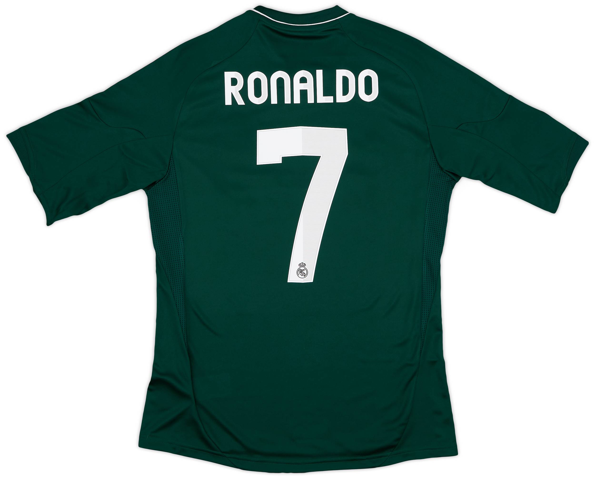 2012-13 Real Madrid CL Third Shirt Ronaldo #7 (S)