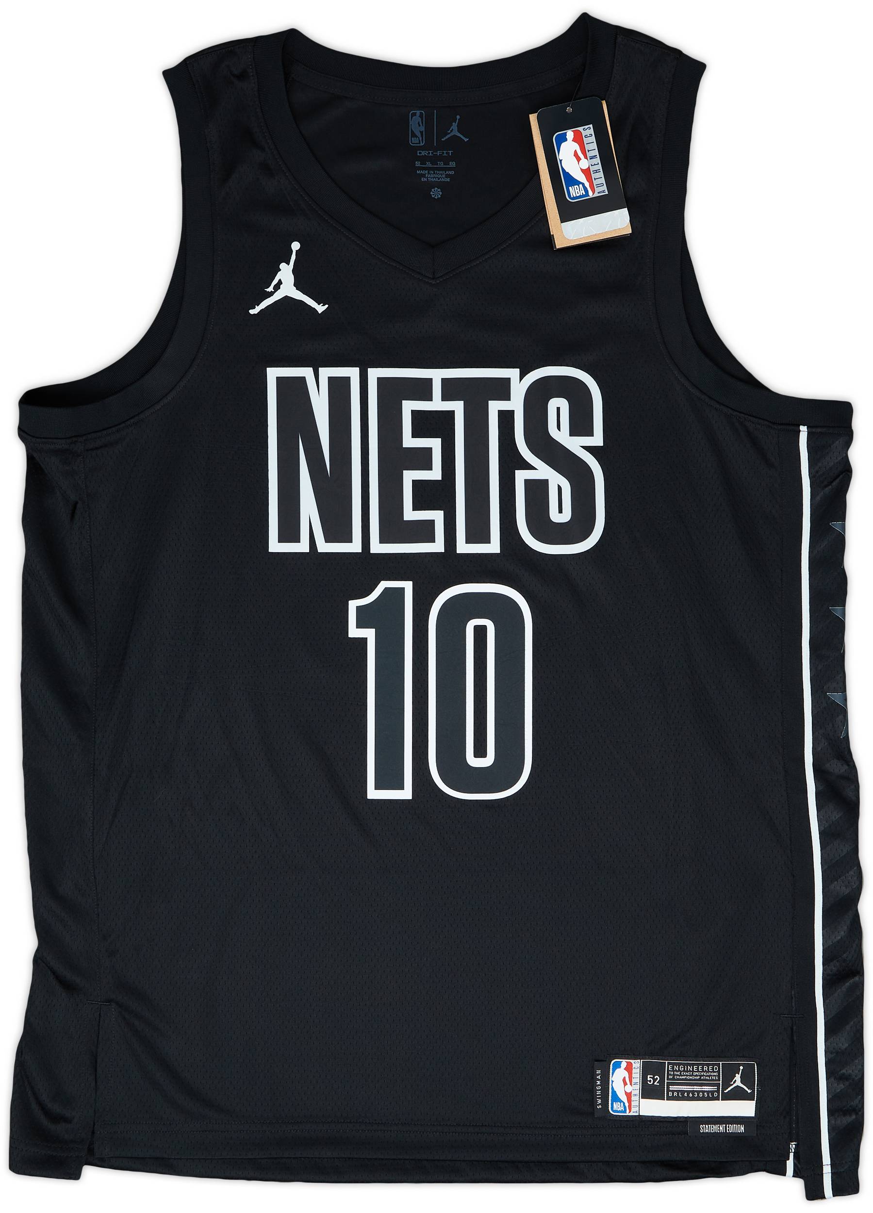 2022-25 Brooklyn Nets Simmons #10 Jordan Swingman Alternate Jersey (XL)