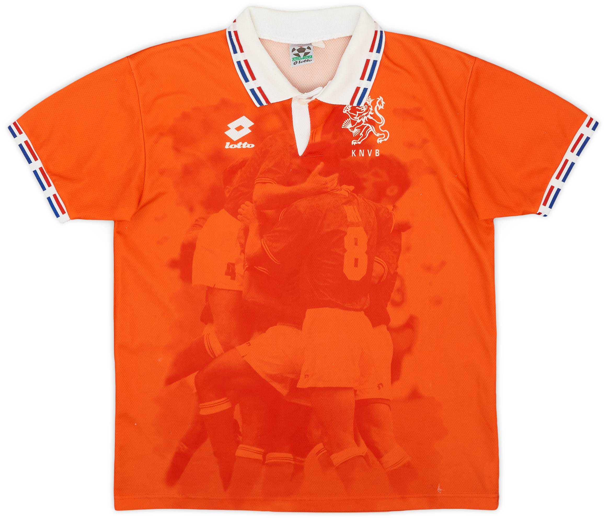 1996 Netherlands Home Shirt - 5/10 - (XL.Boys)