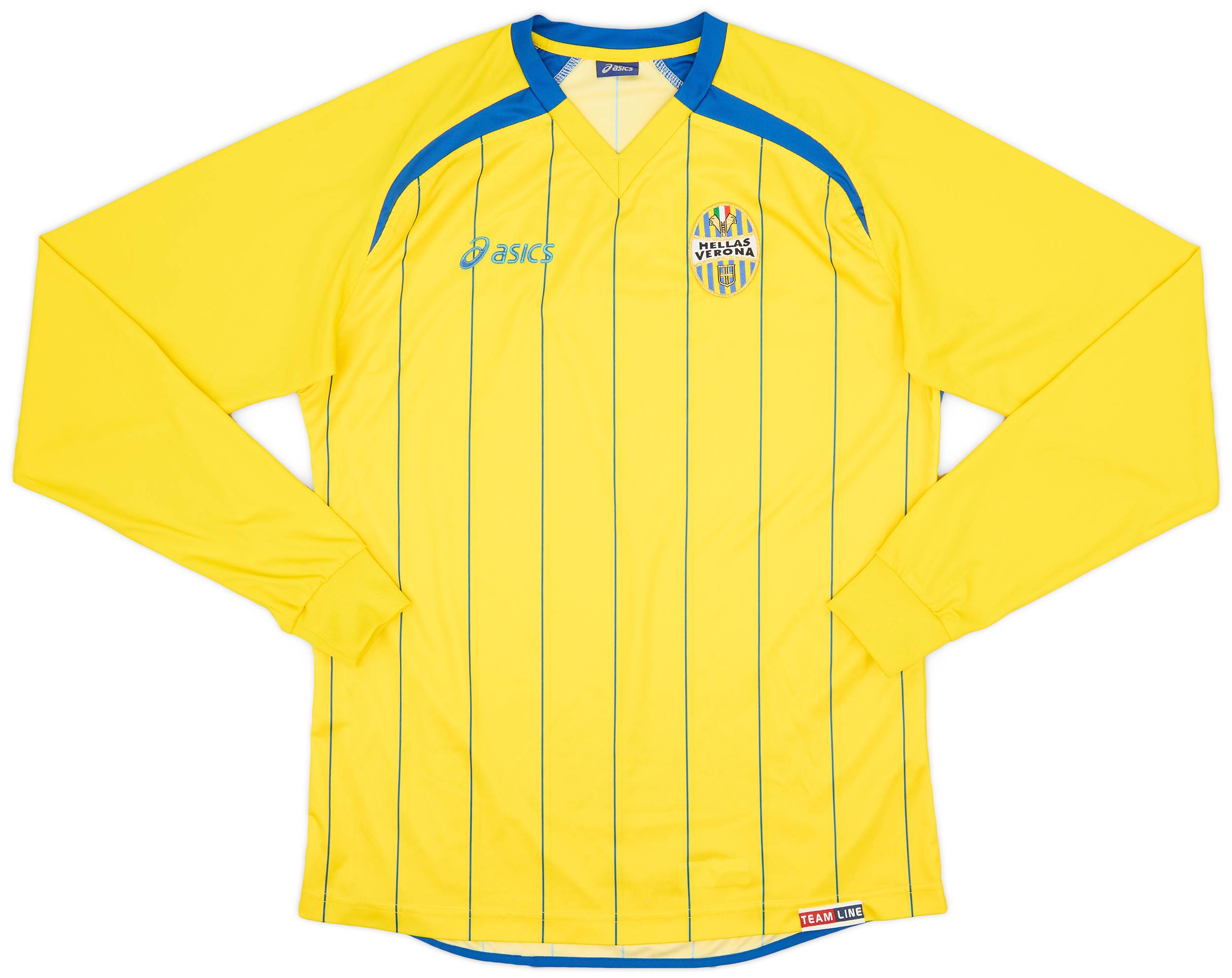 2010s Hellas Verona Asics L/S Training Shirt - 8/10 - (M)