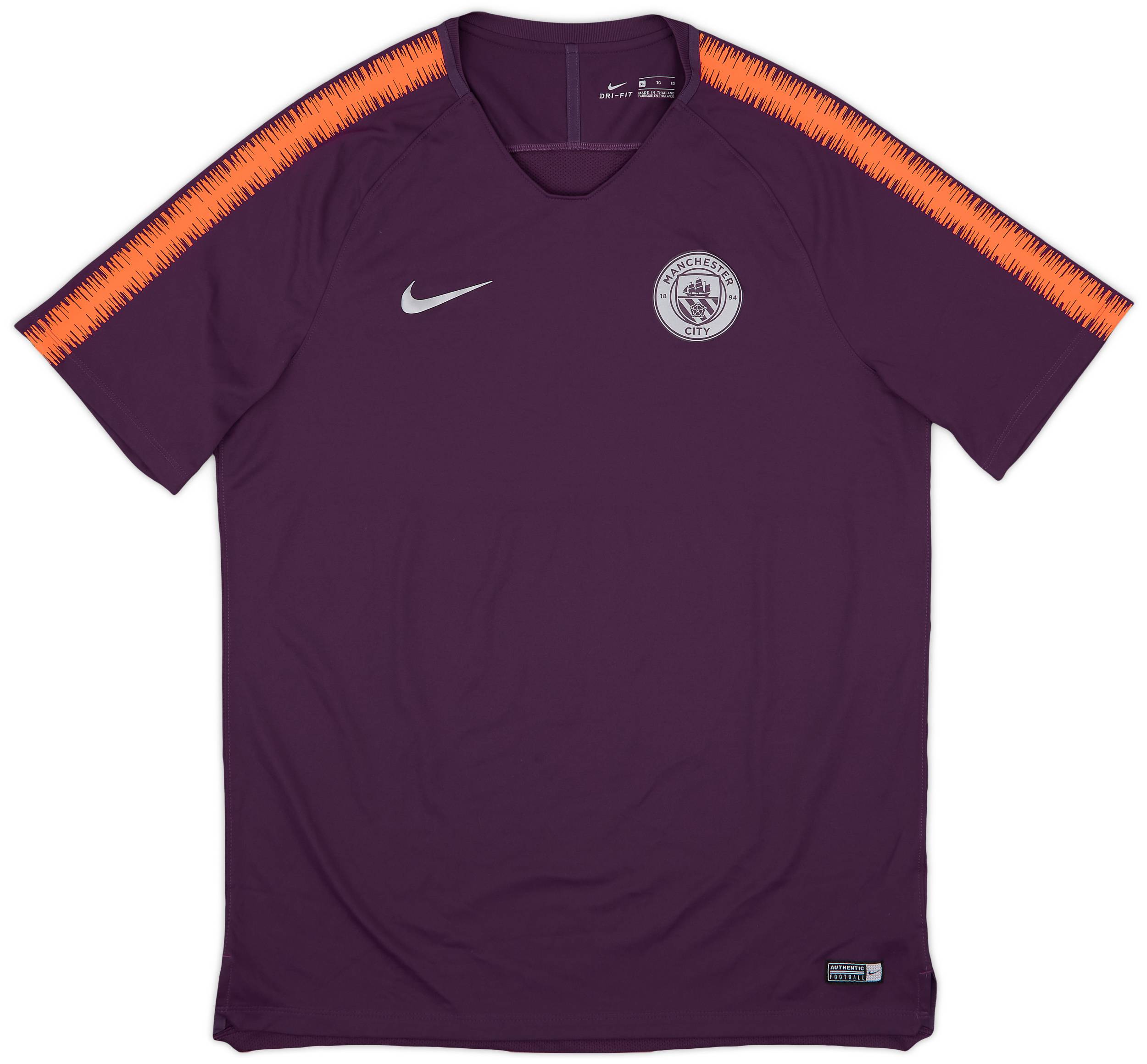 2018-19 Manchester City Nike Training Shirt - 9/10 - (XL)