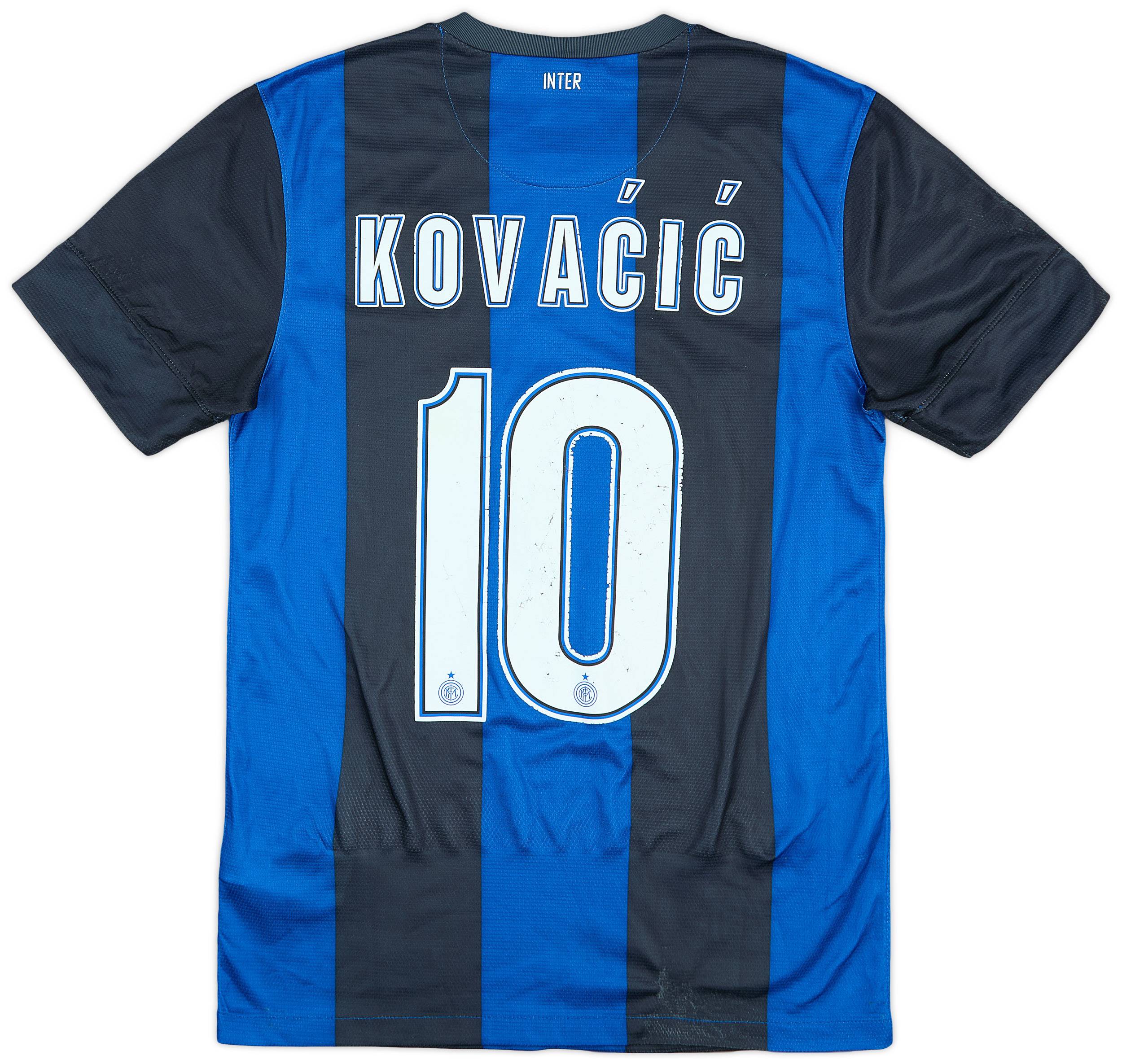 2012-13 Inter Milan Home Shirt Kovacic #10 - 6/10 - (S)