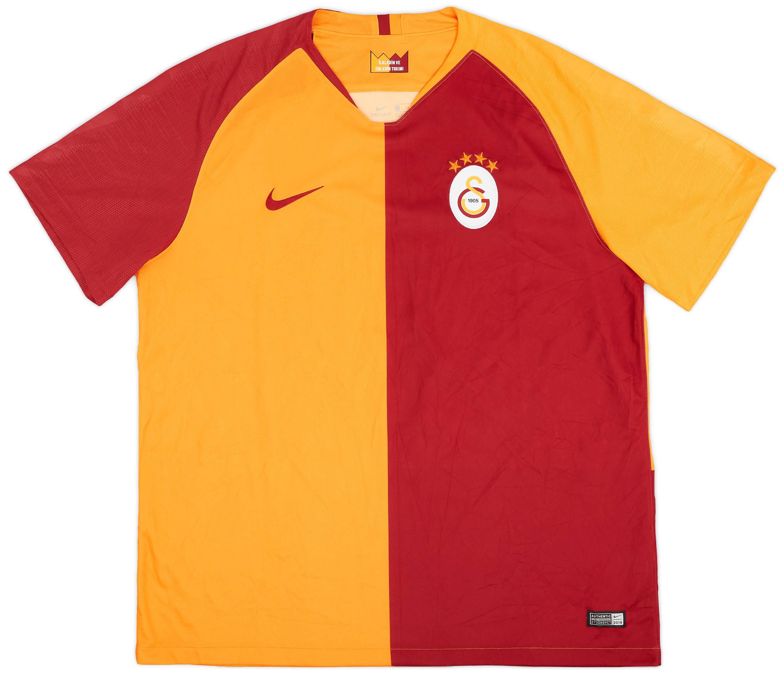 2018-19 Galatasaray Home Shirt - 10/10 - (XXL)