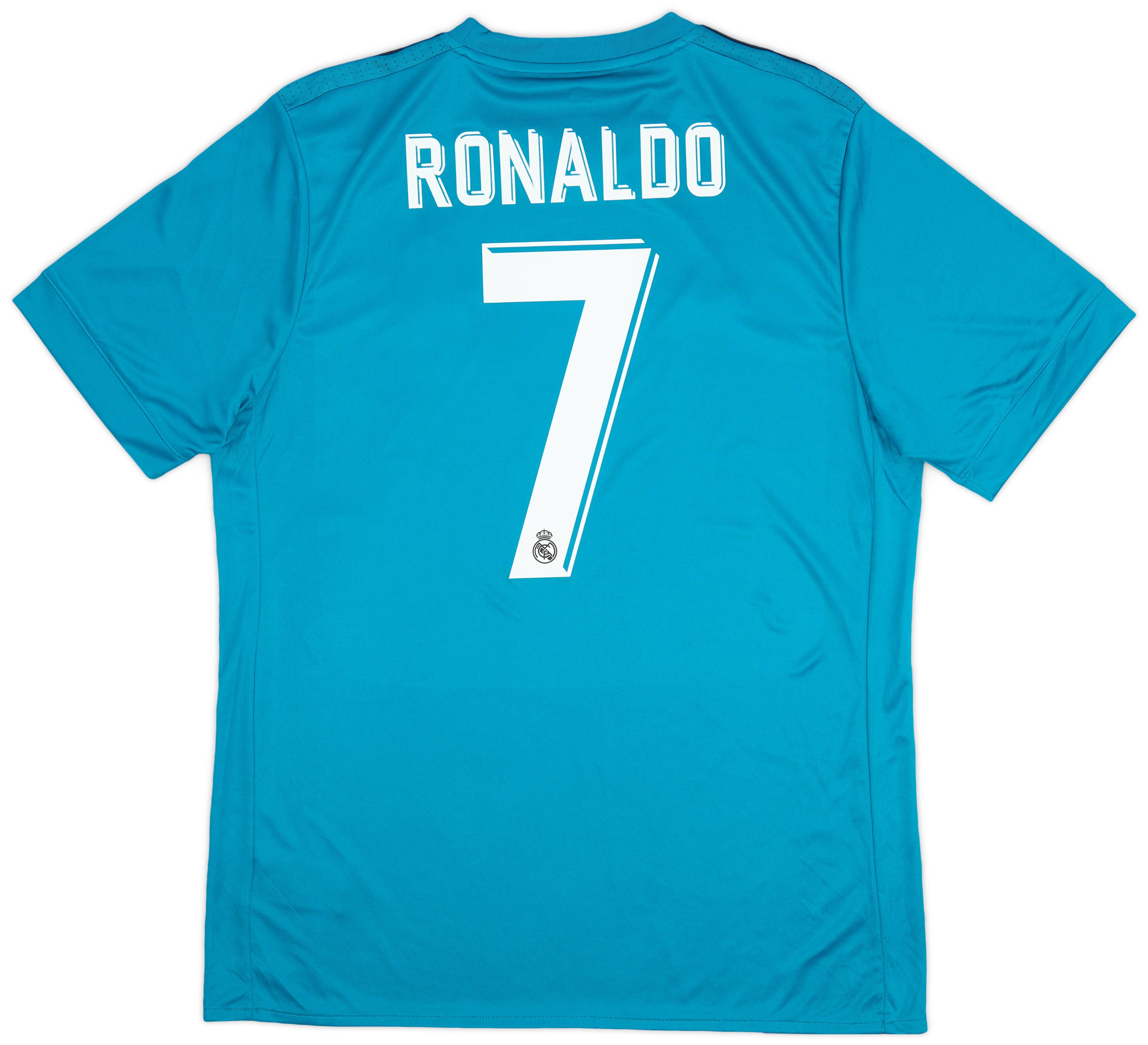 2017-18 Real Madrid Third Shirt Ronaldo #7 8/10 (L)