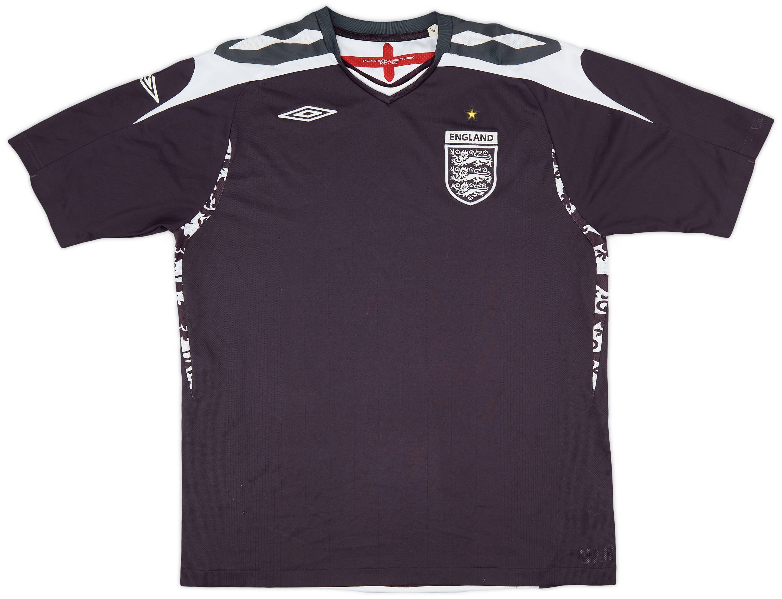 2008-10 England GK S/S Shirt - 8/10 - (XL)