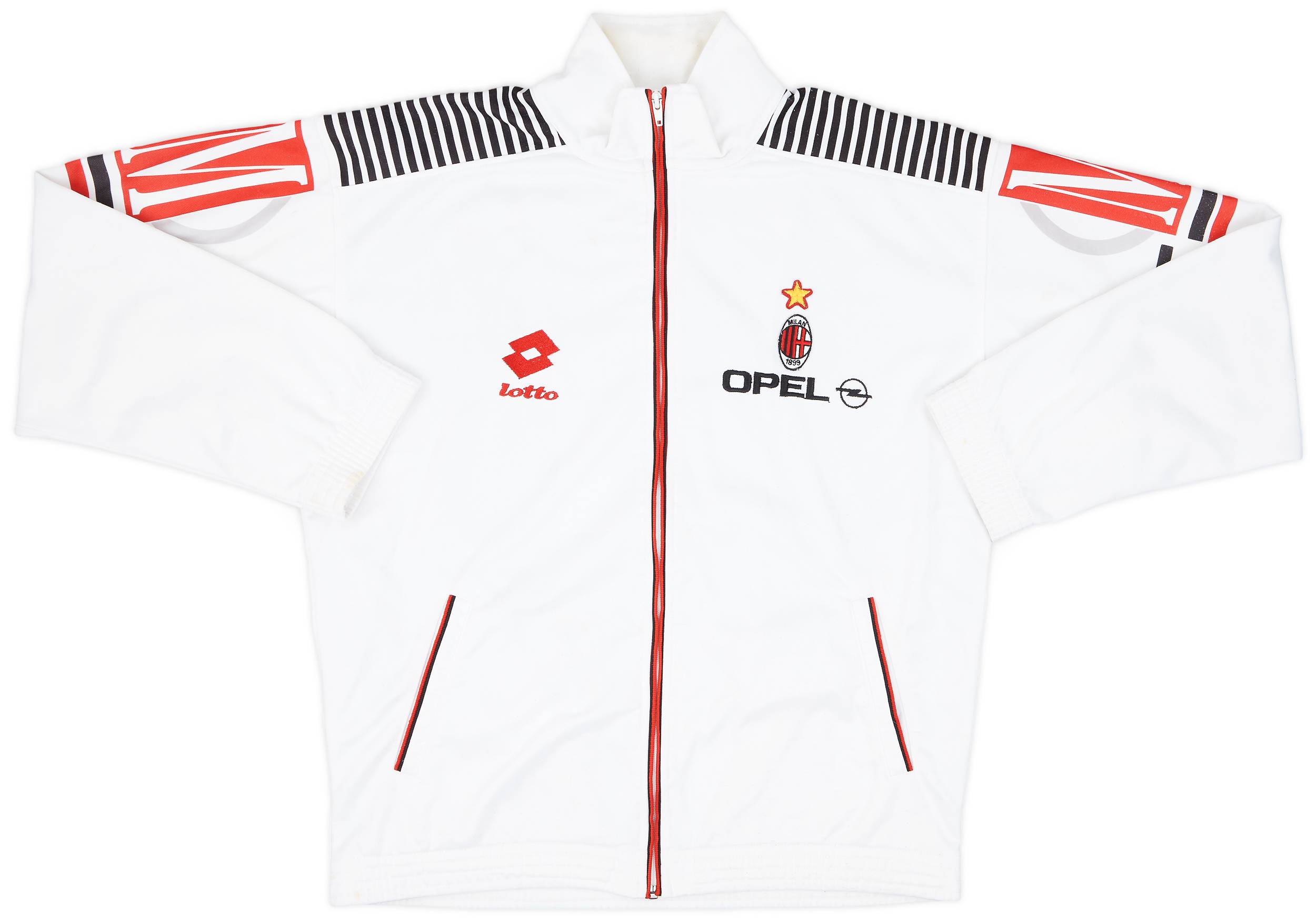 （ブランドロゴ）の人気ランキング 1995-96 AC Milan Lotto Track Jacket - 6/10 - (XL) ジャケット・アウター
