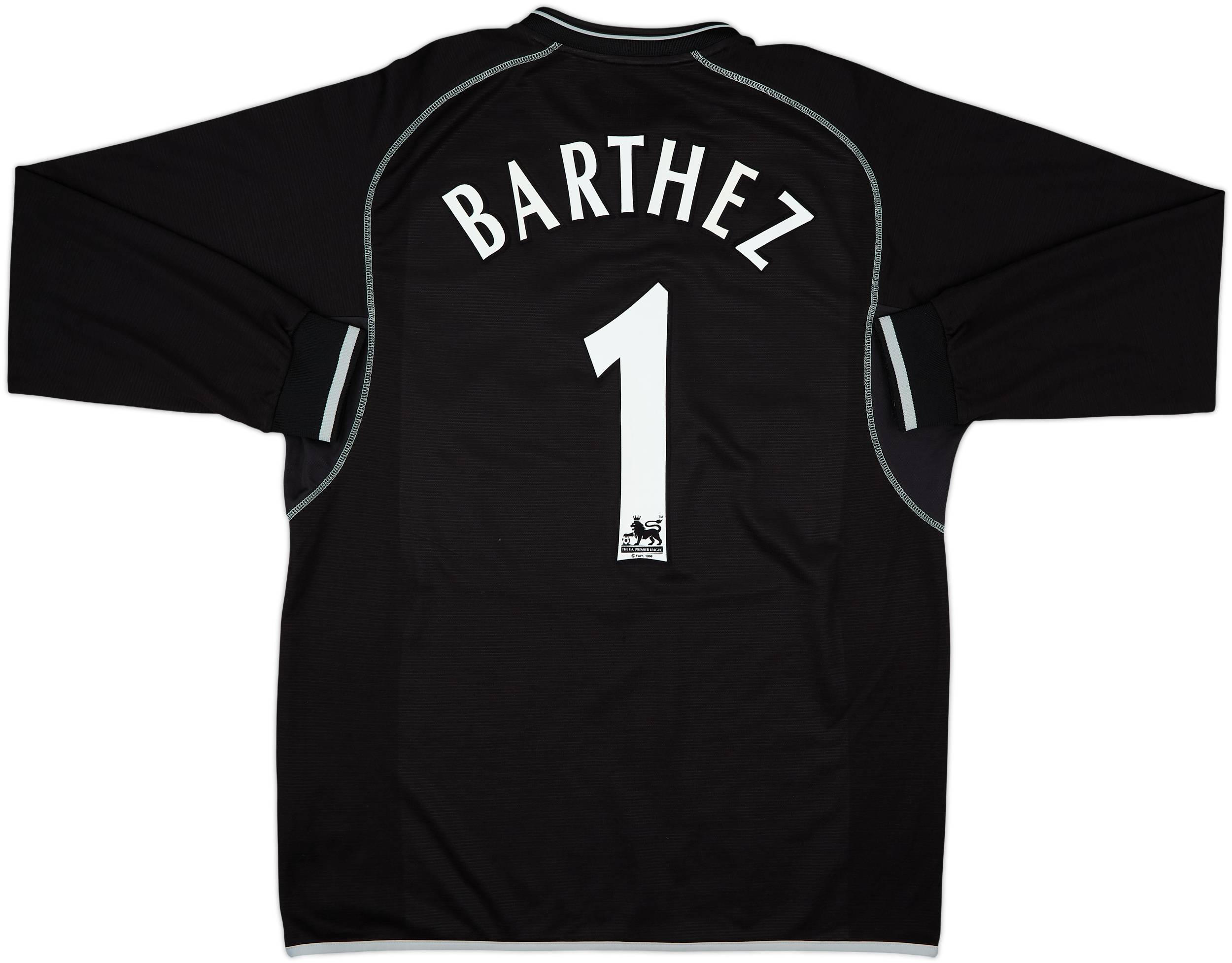 2000-02 Manchester United GK Shirt Barthez #1 - 9/10 - (L)