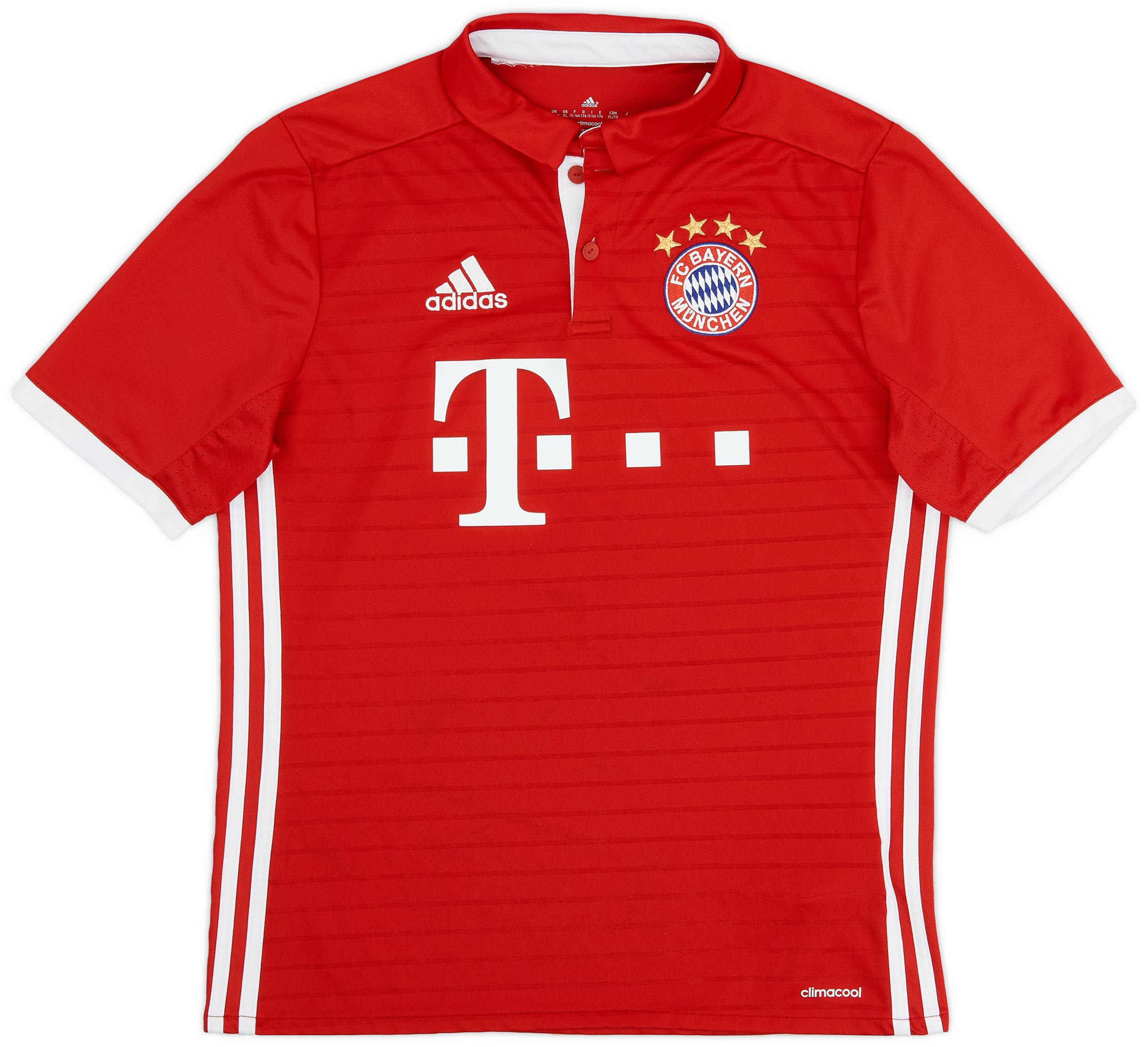 2016-17 Bayern Munich Home Shirt - 7/10 - (XL.Boys)