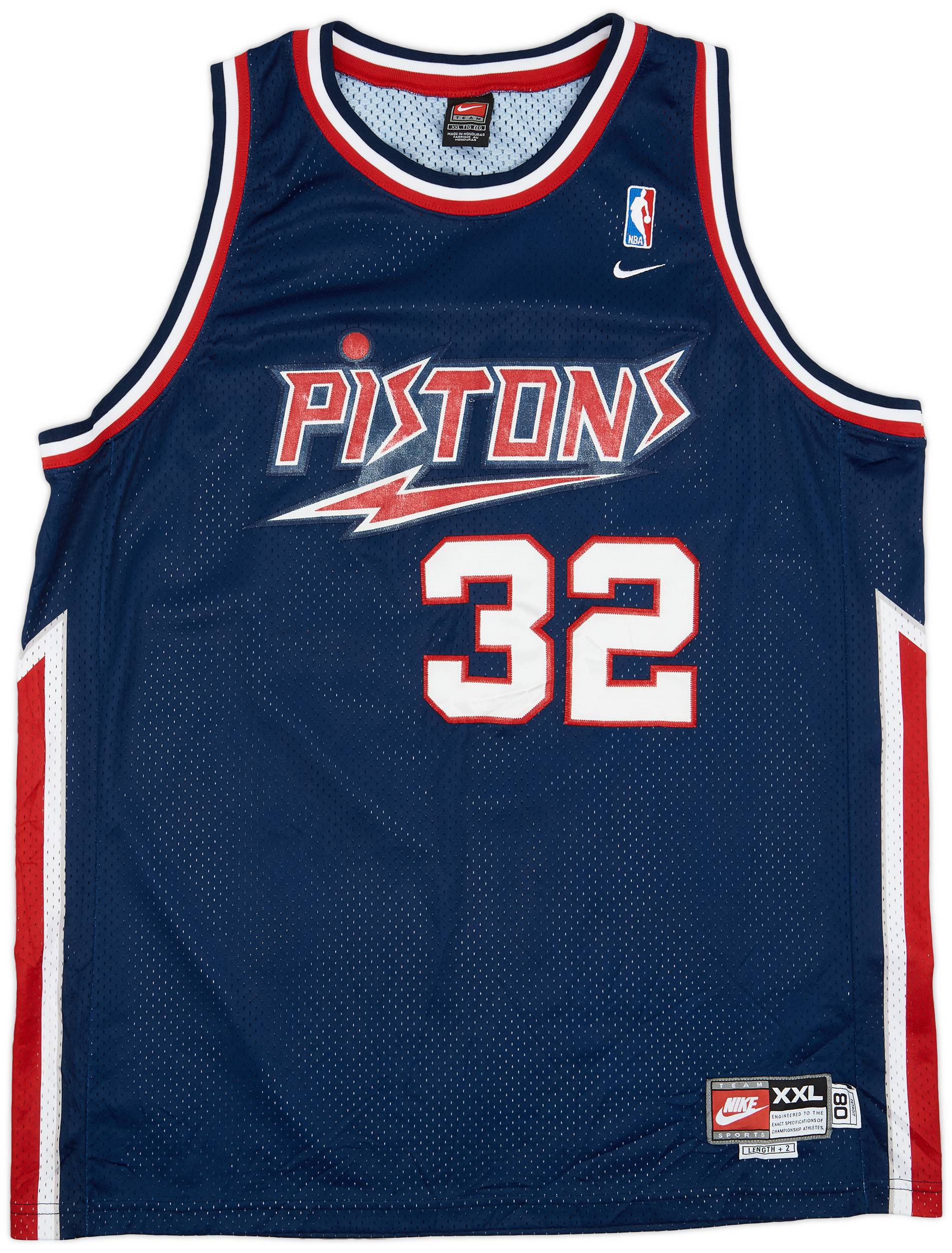 Pistons throwback jersey discount