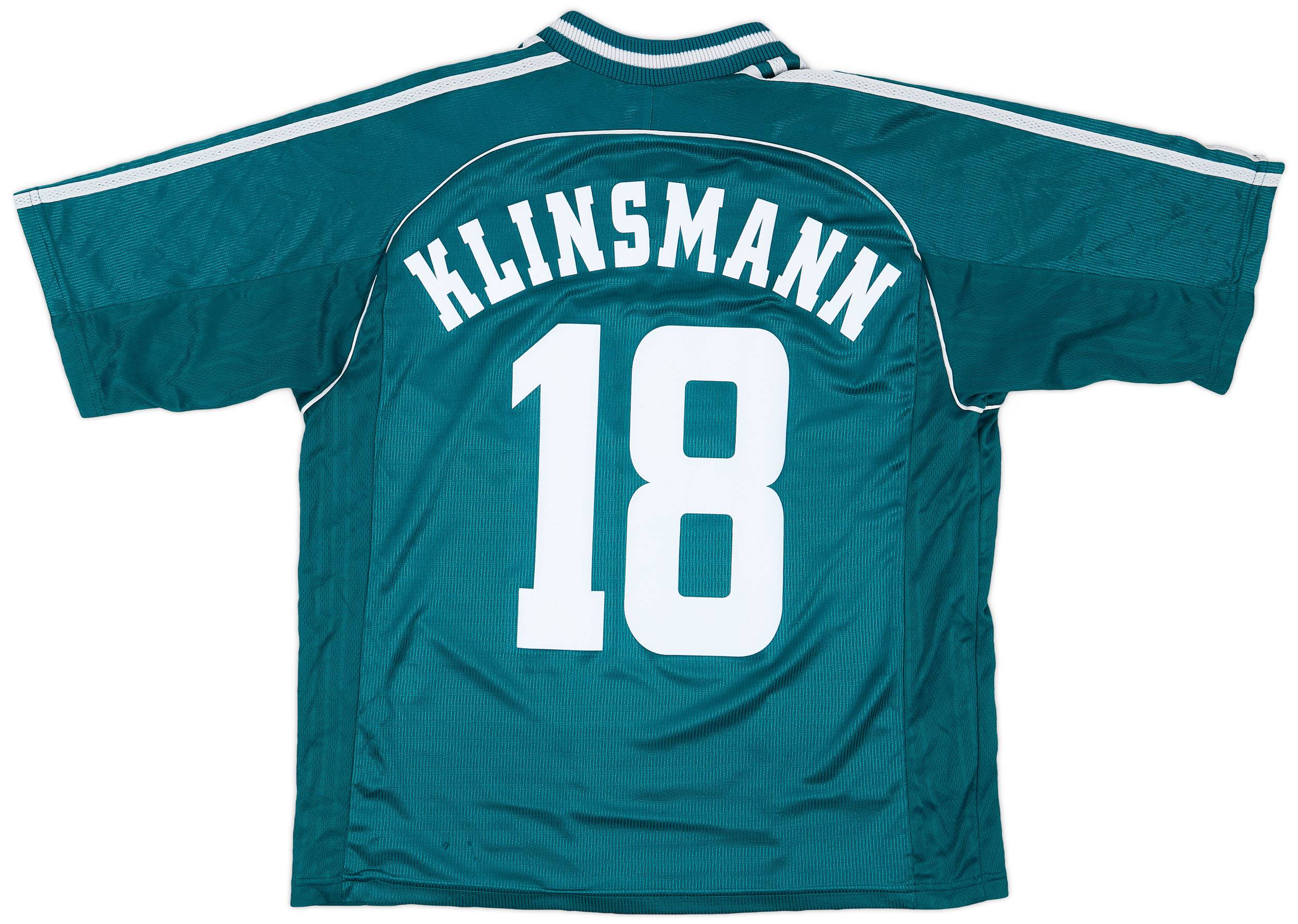 1998-00 Germany Away Shirt Klinsmann #18 - 8/10 - (M)