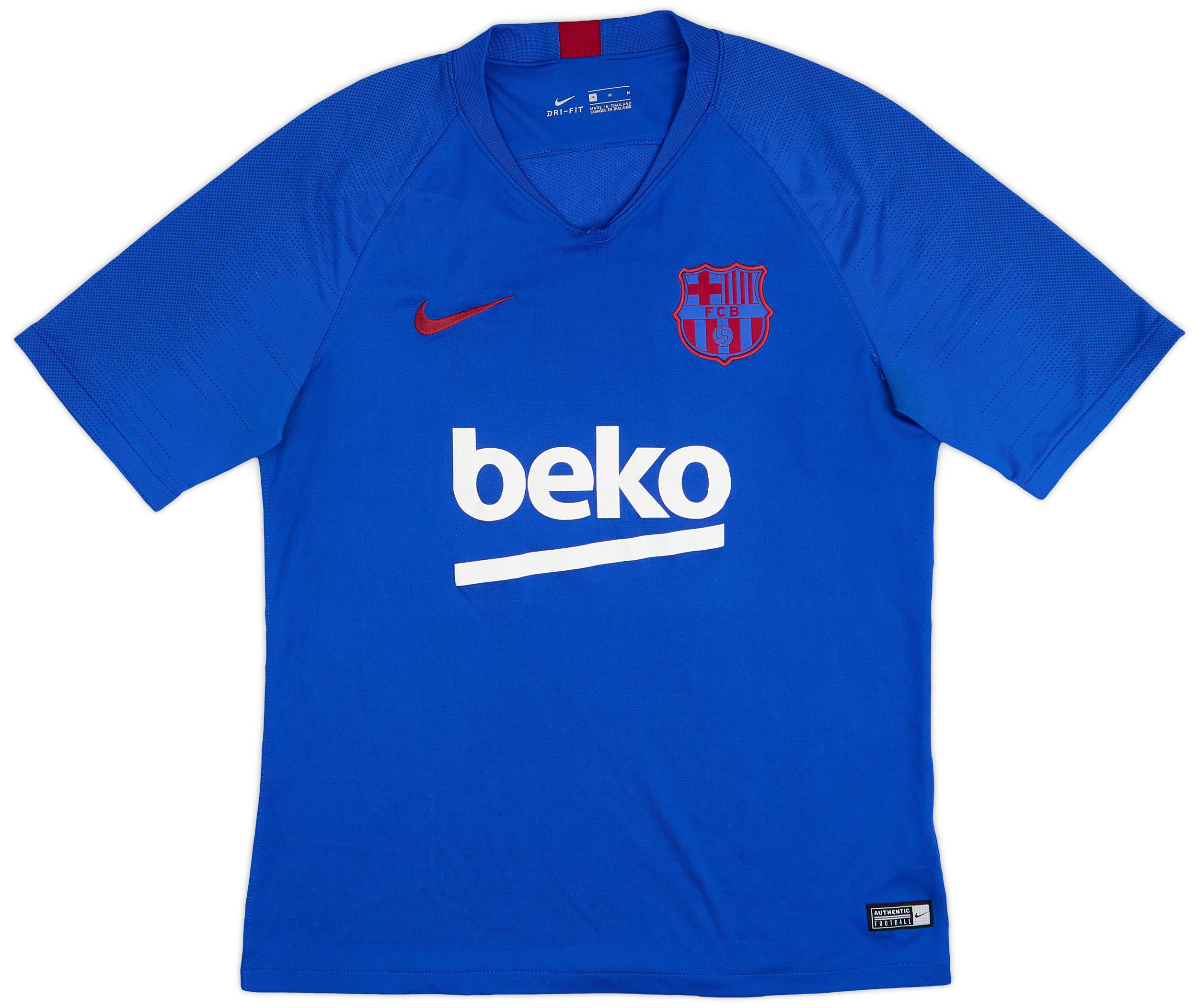 2019 20 Barcelona Nike Training Shirt 6 10 M