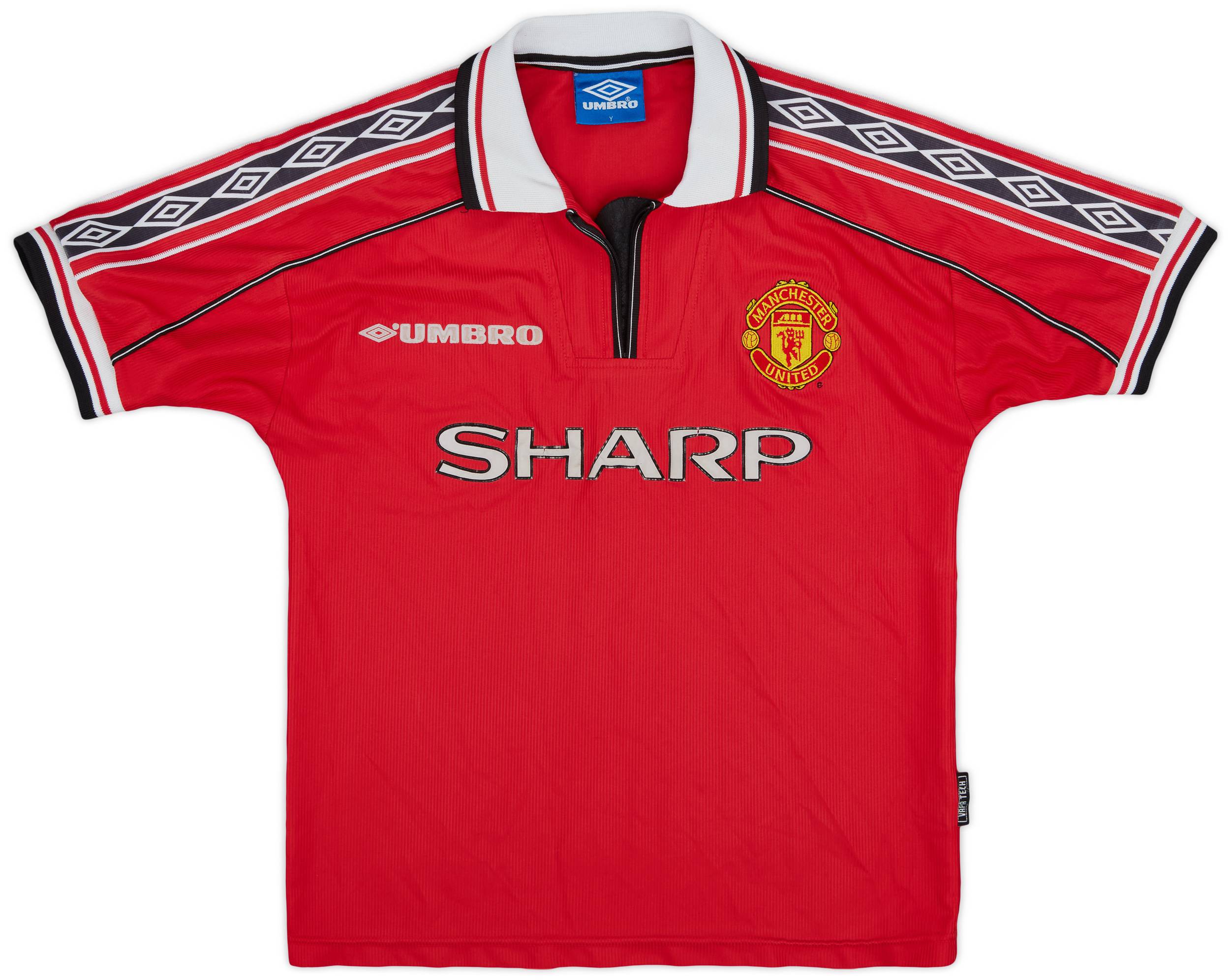 1998-00 Manchester United Home Shirt - 5/10 - (Y)