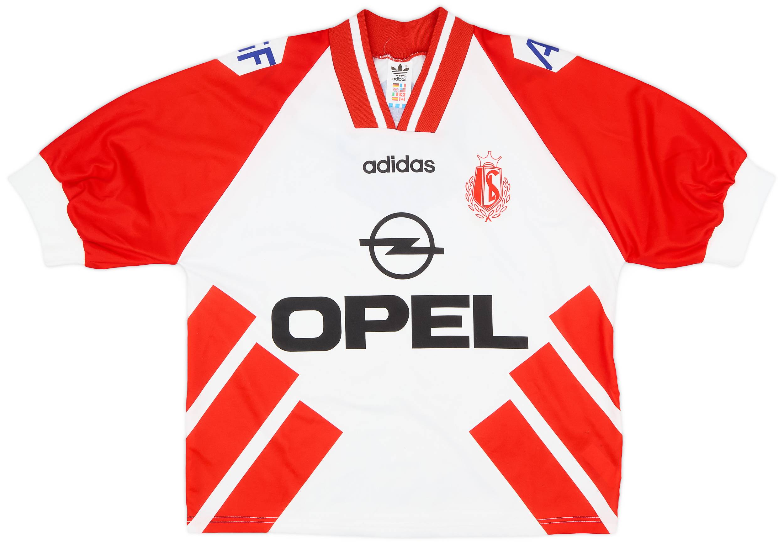 1994-95 Standard Liege Home Shirt - 9/10 - (M/L)
