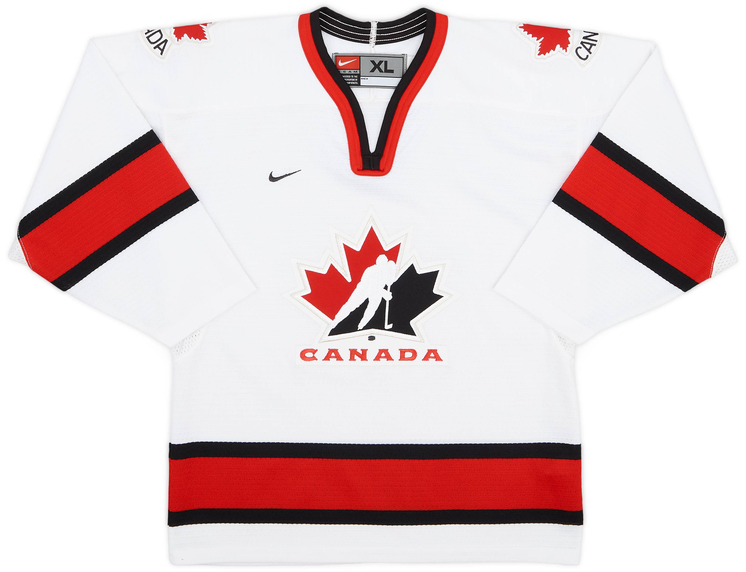 2002-06 Canada National Hockey Team Nike Home Jersey - 9/10 - (XL.Boys)