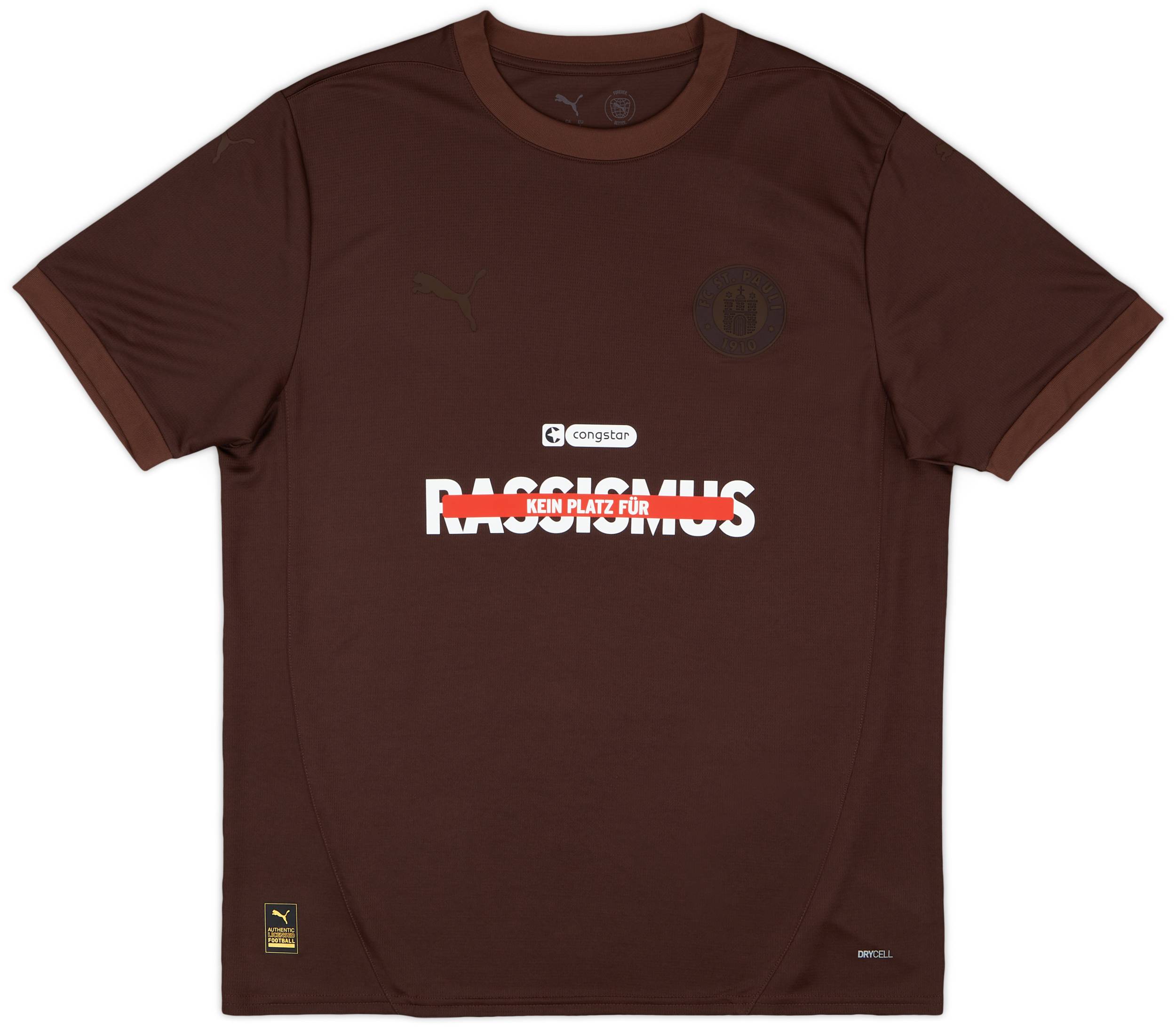 2024-25 St Pauli Special Edition Kein Raum Fur Rassismus Shirt