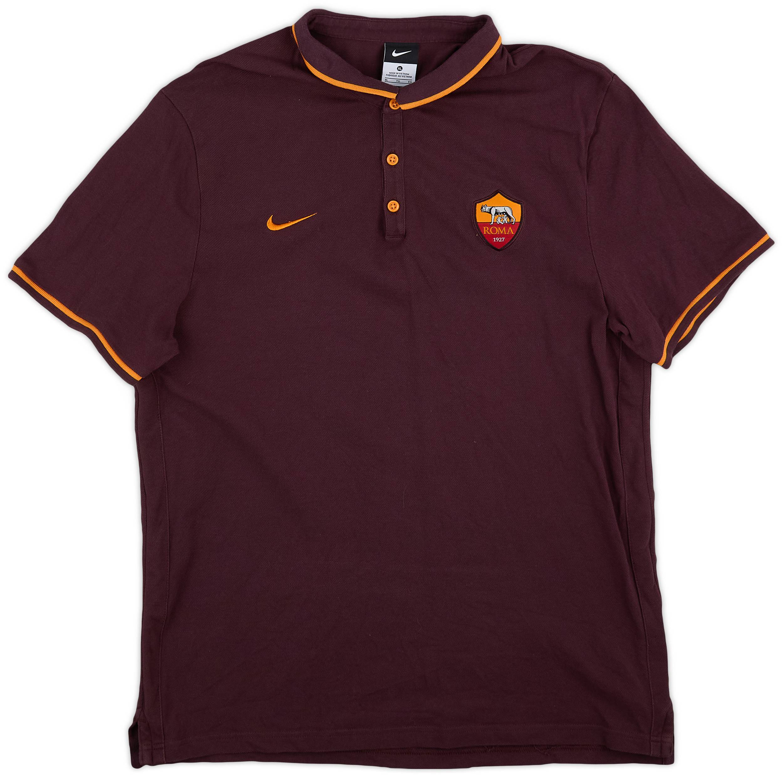 2015 16 Roma Nike Polo Shirt 9 10 XL