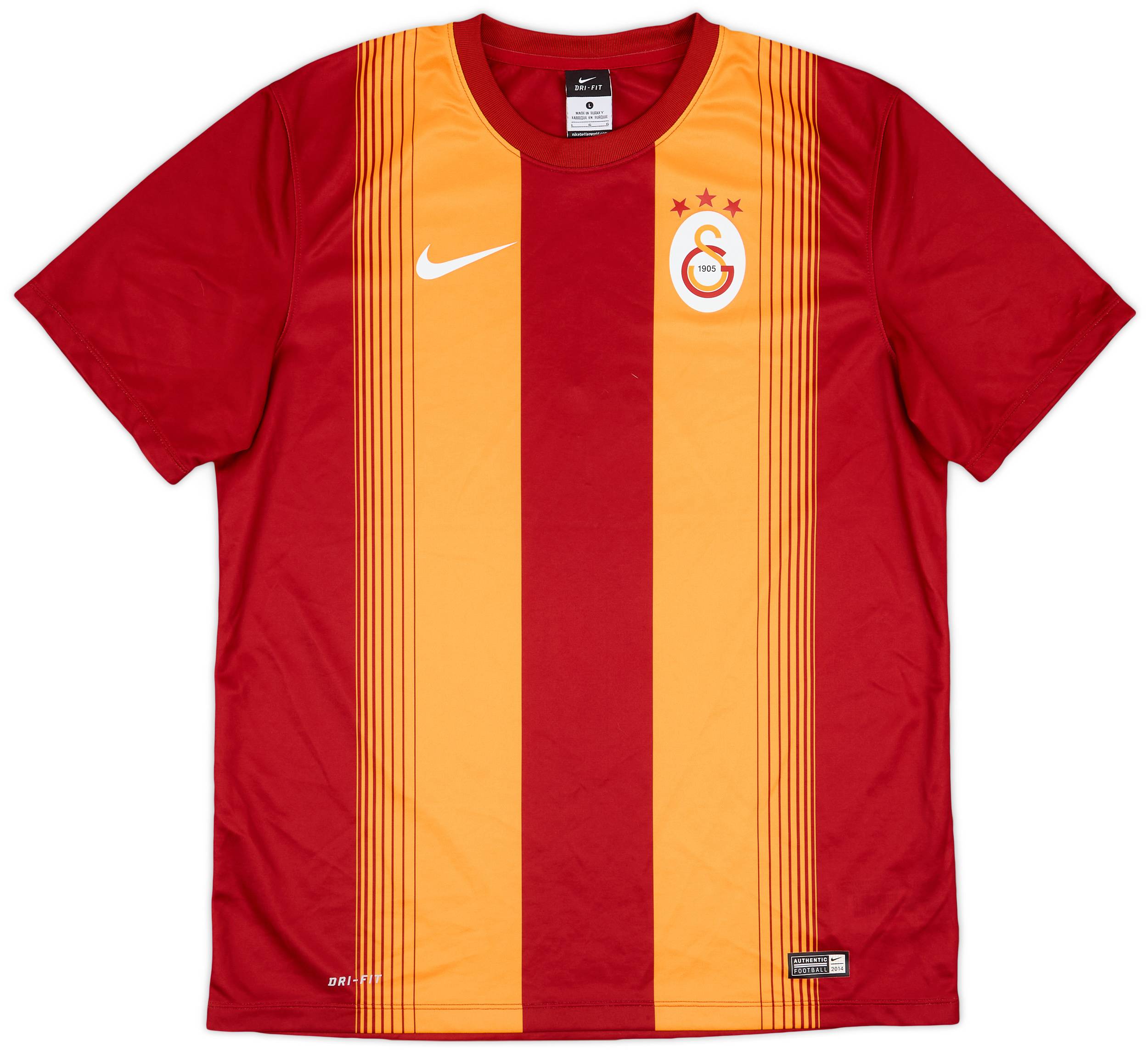 2014-15 Galatasaray Basic Home Shirt - 9/10 - (L)