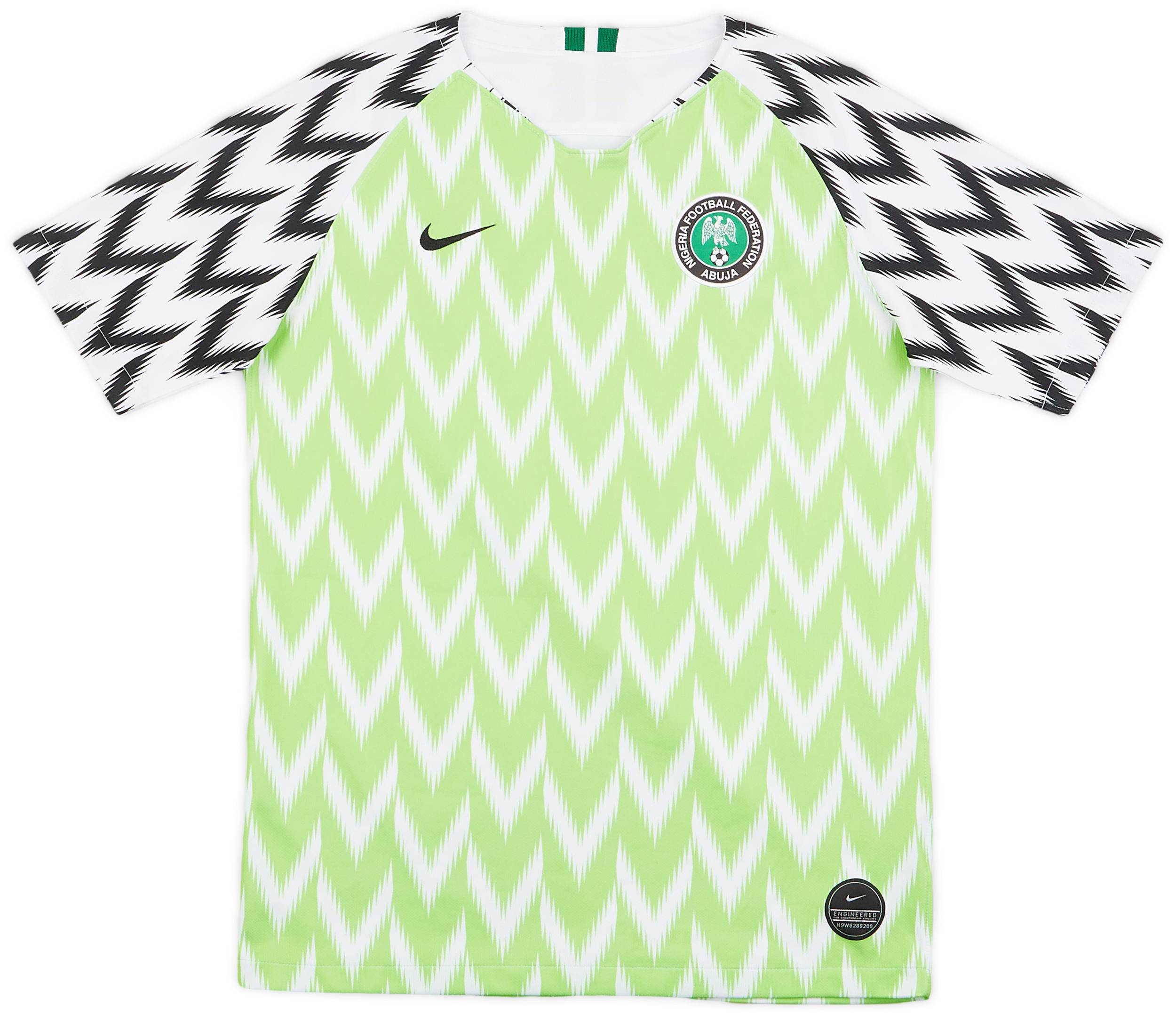 2018-19 Nigeria Home Shirt - 8/10 - (XL.Boys)