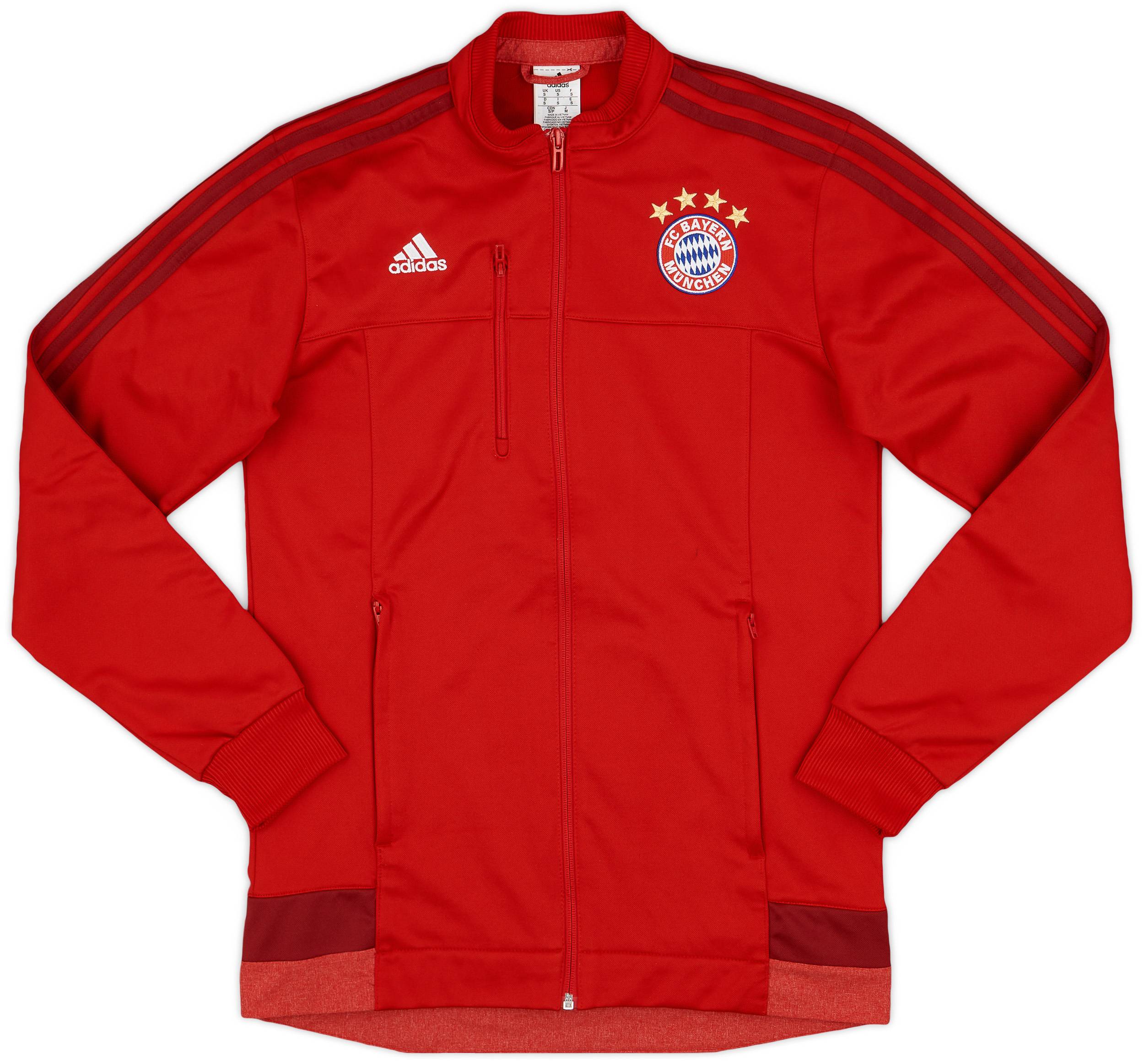 2015-16 Bayern Munich adidas Track Jacket - 7/10 - (S)
