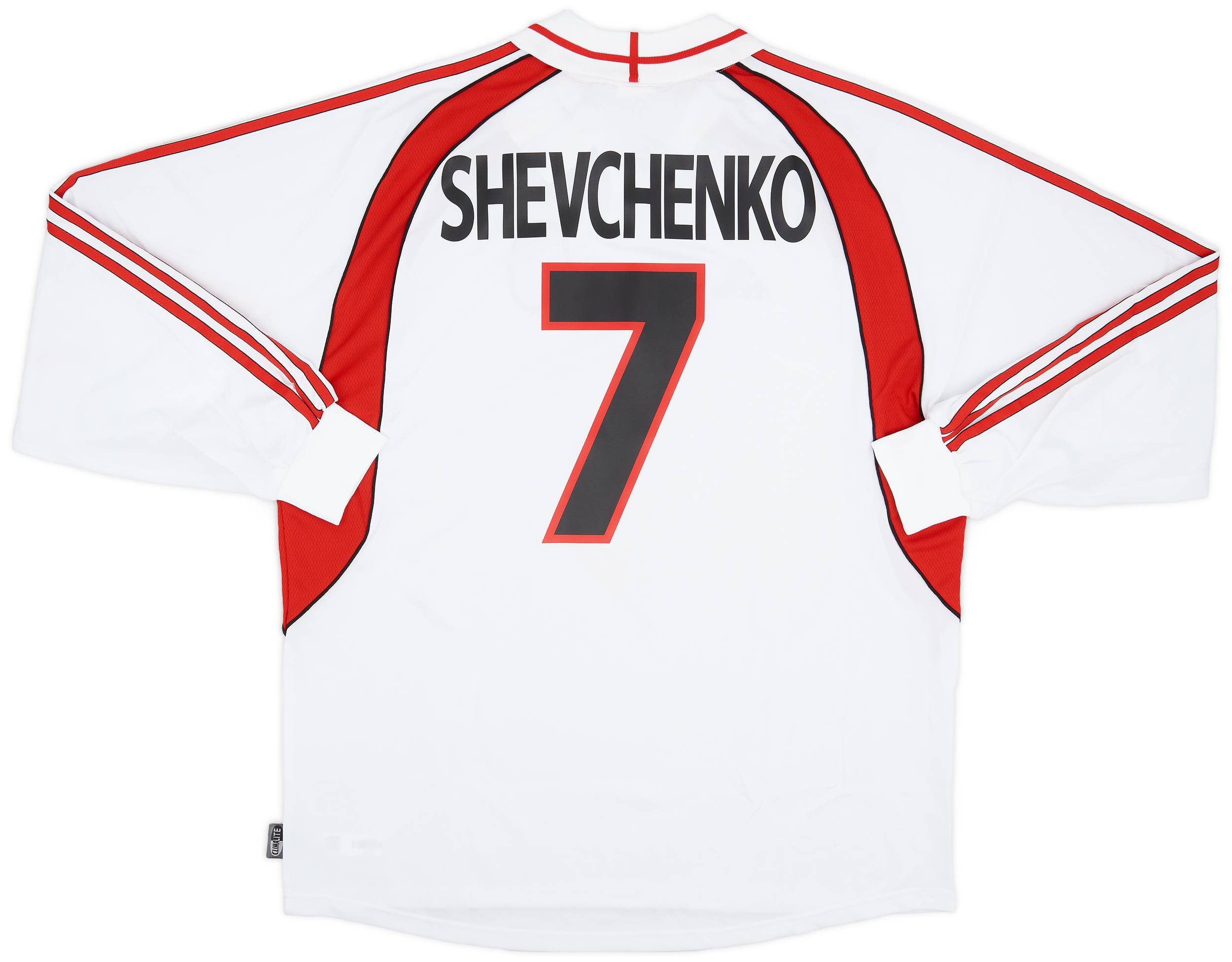 2000-02 AC Milan Away L/S Shirt Shevchenko #7 (XL)