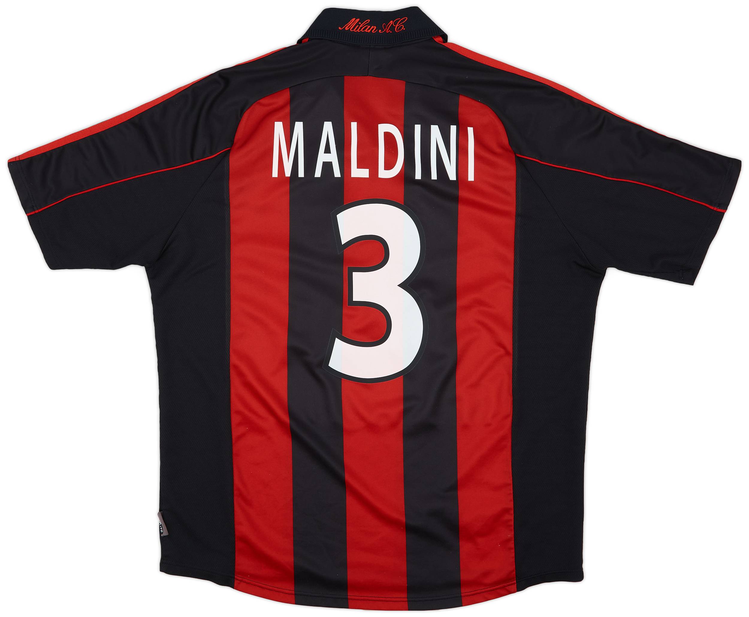 アウトレット福袋 AC 2000-02 Milan (XL) - 7/10 - #3 Maldini Shirt Home ウェア