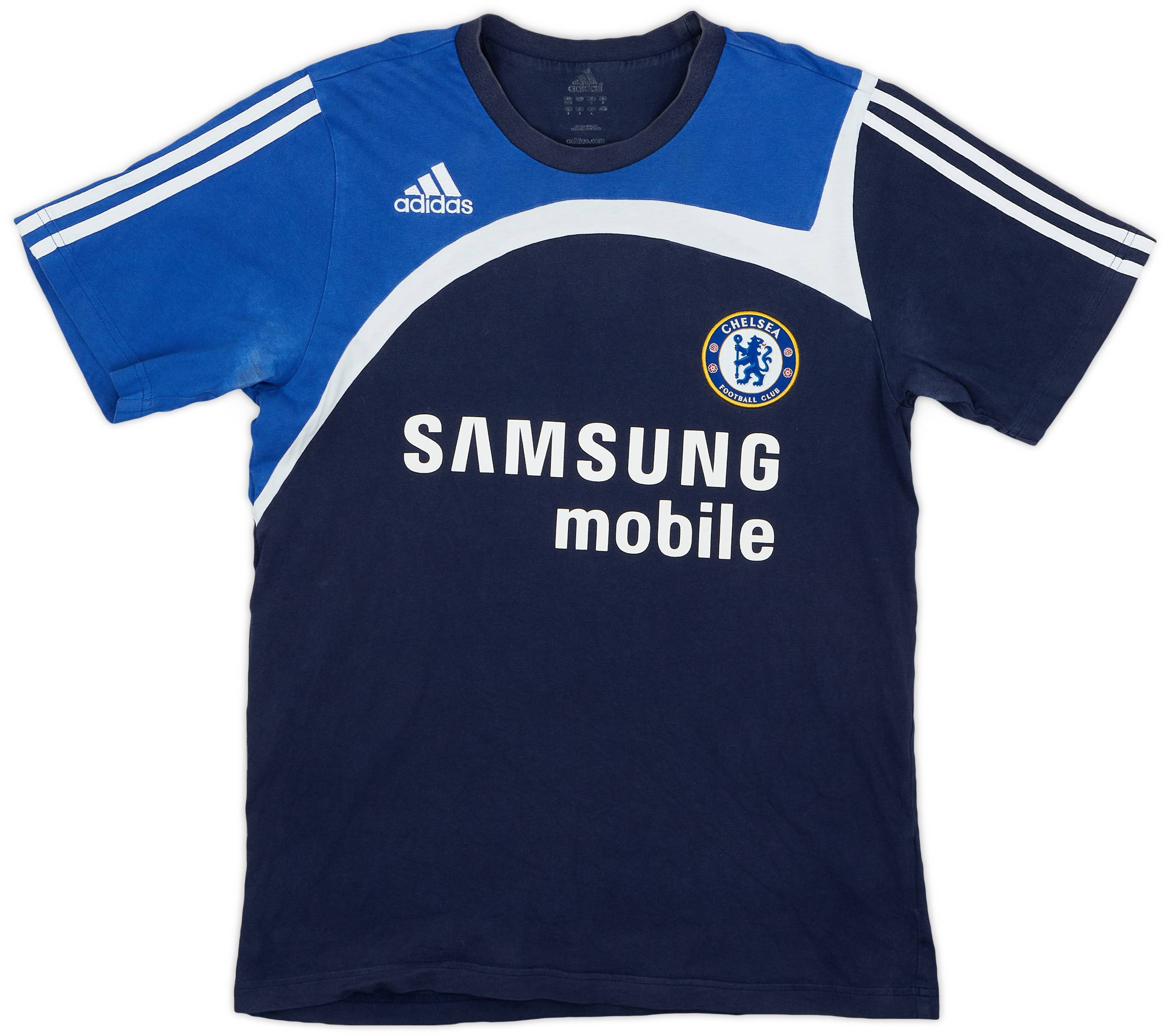 2007-08 Chelsea adidas Cotton Tee - 6/10 - (S)
